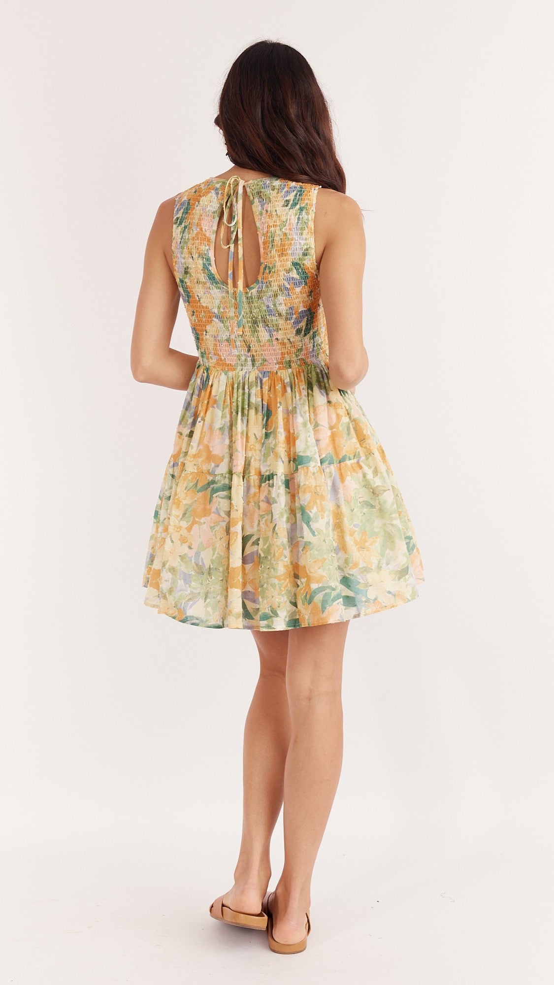 Solange Mini Dress - Wildflowers Print-Sunshines Bliss