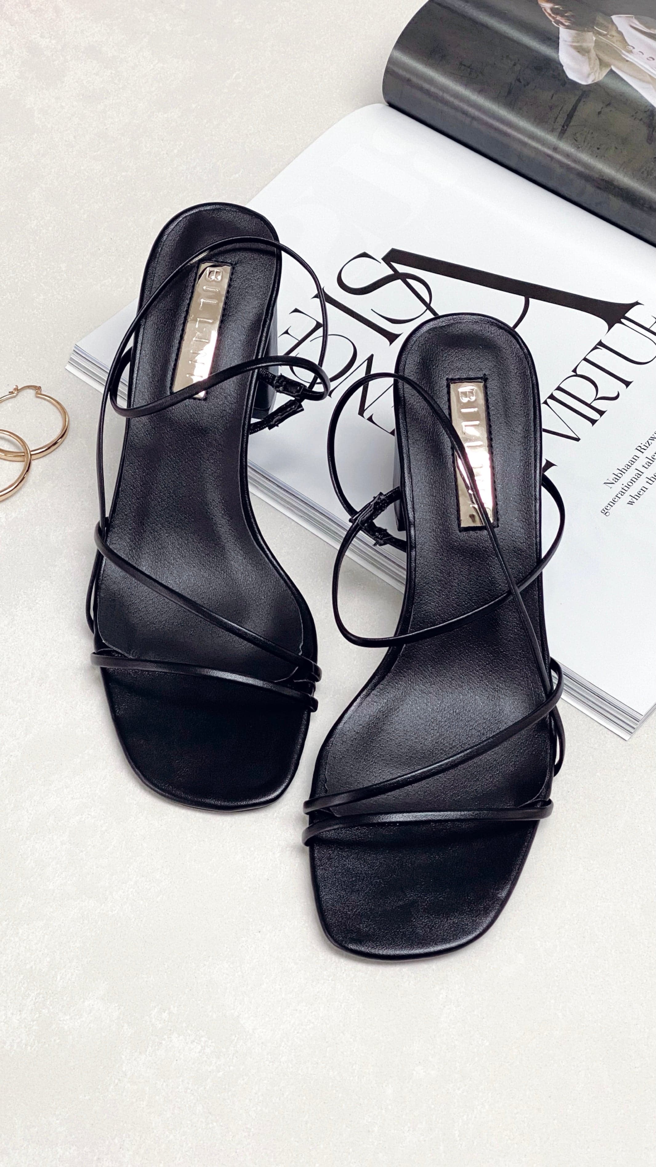 Yachi Heels - Black-Sunshines Bliss