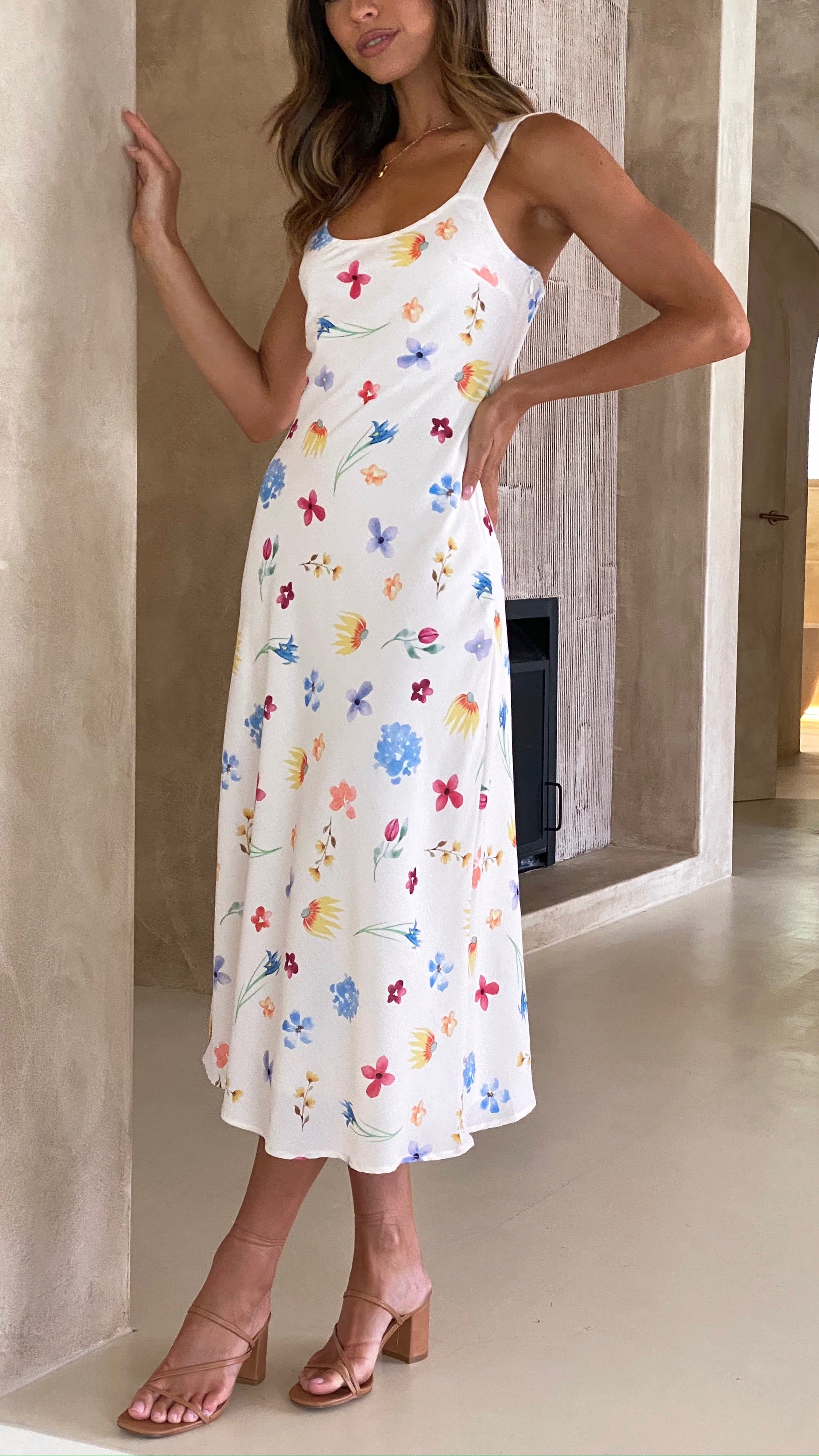 Aster Maxi Dress - Blooms-Sunshines Bliss