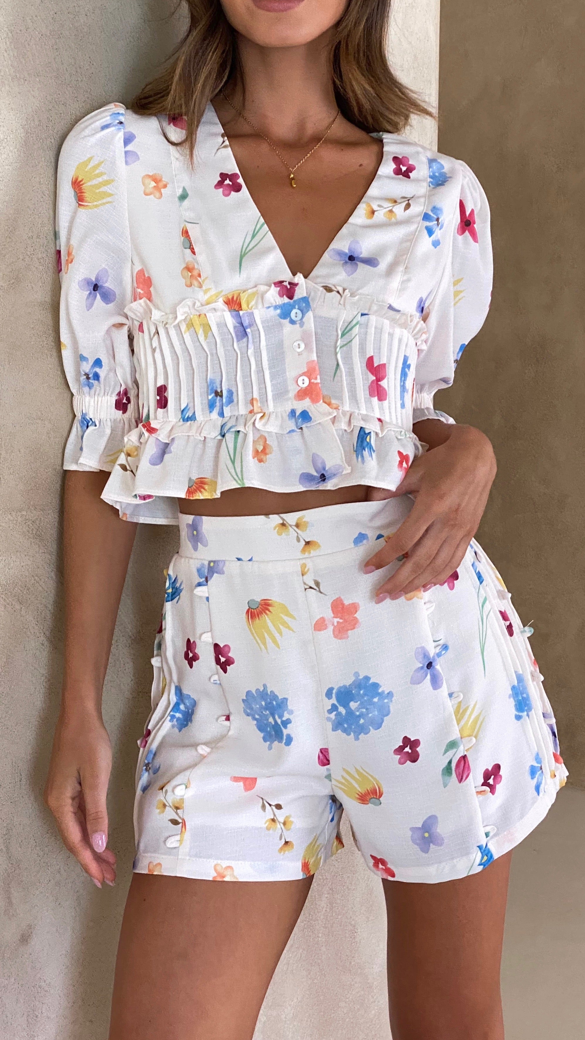 Poppy Top - Blooms-Sunshines Bliss