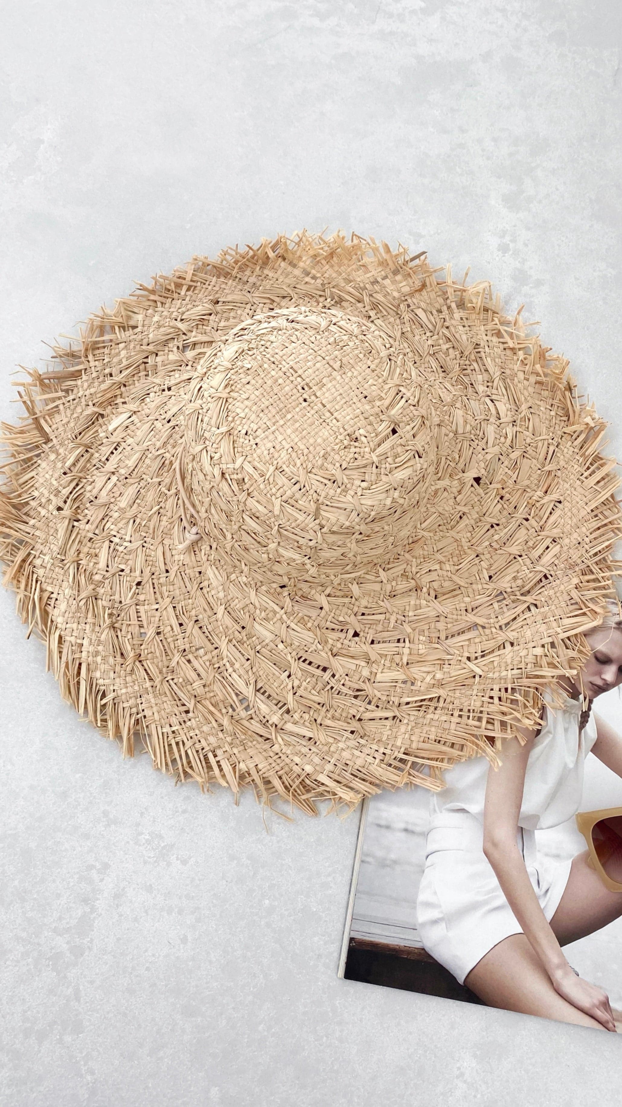 The Aruba Straw Hat - Natural-Sunshines Bliss