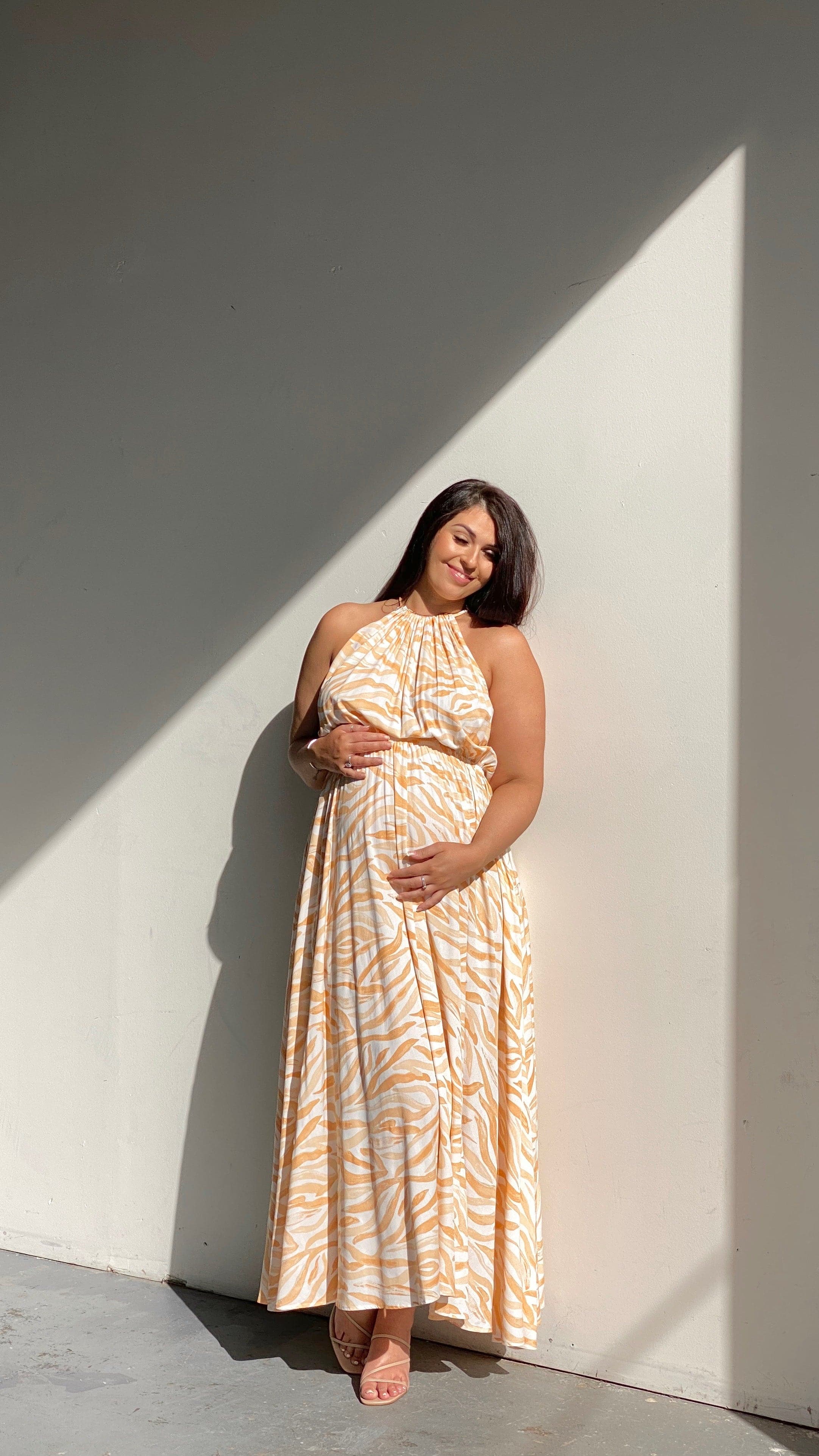 Rani Maxi Dress - Orange Wave-Sunshines Bliss