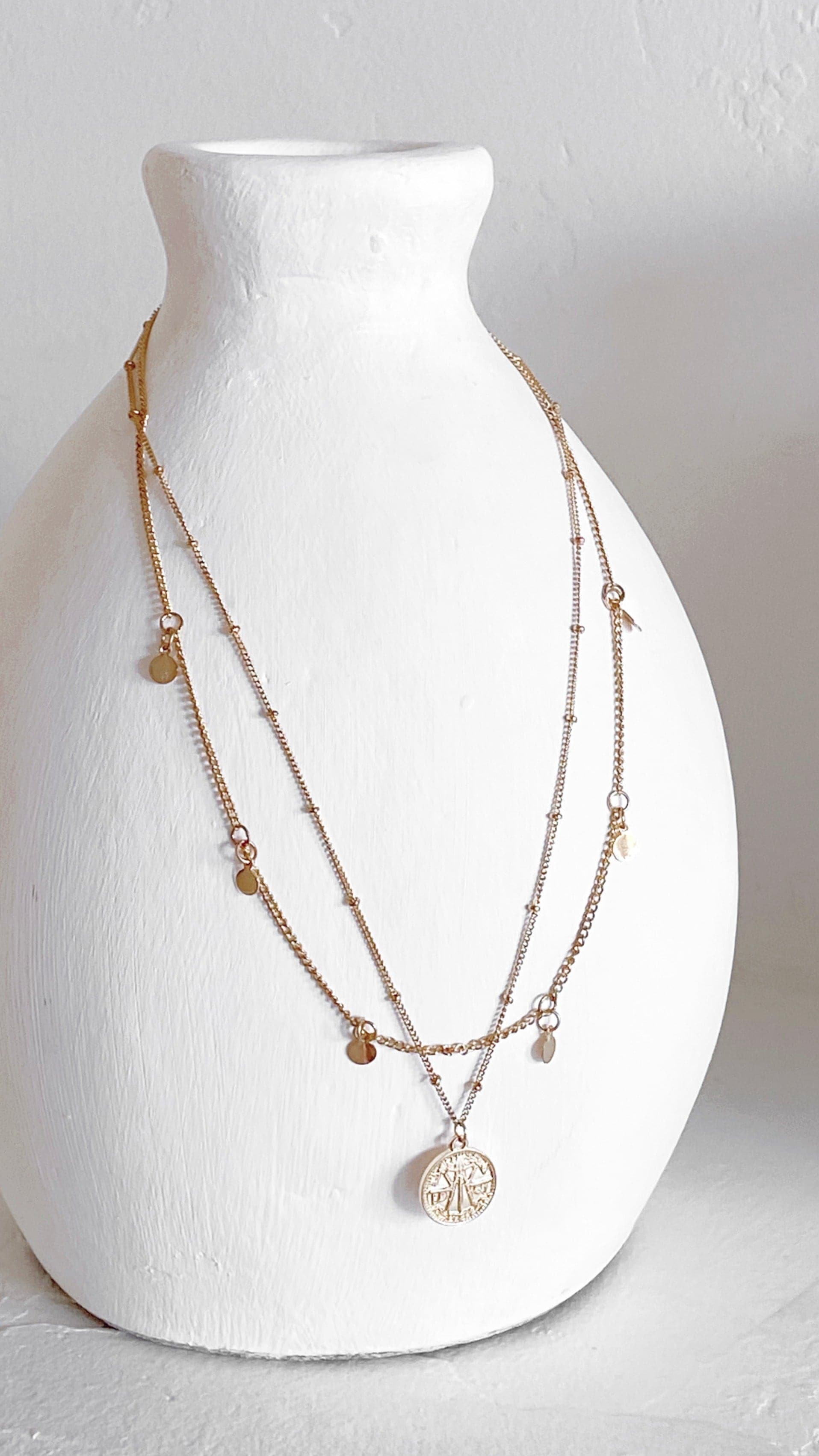 Rubi Layered Set - Gold-Sunshines Bliss