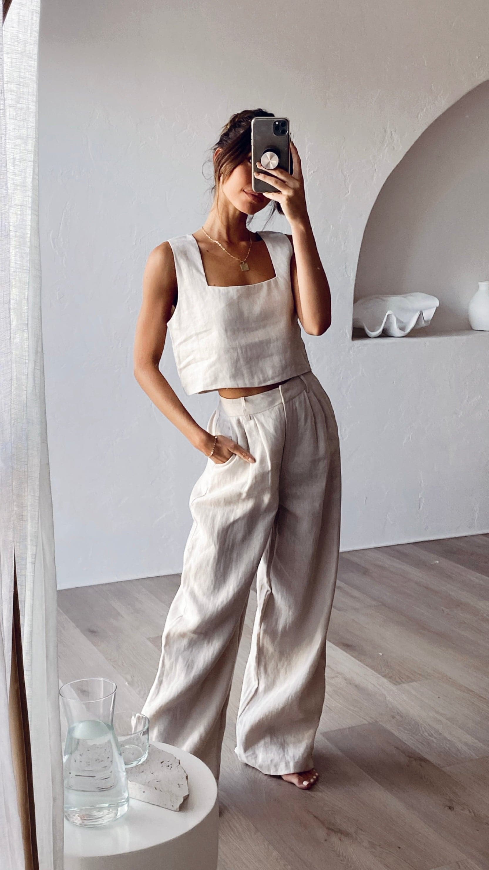 Tillie Pants - Oatmeal-Sunshines Bliss