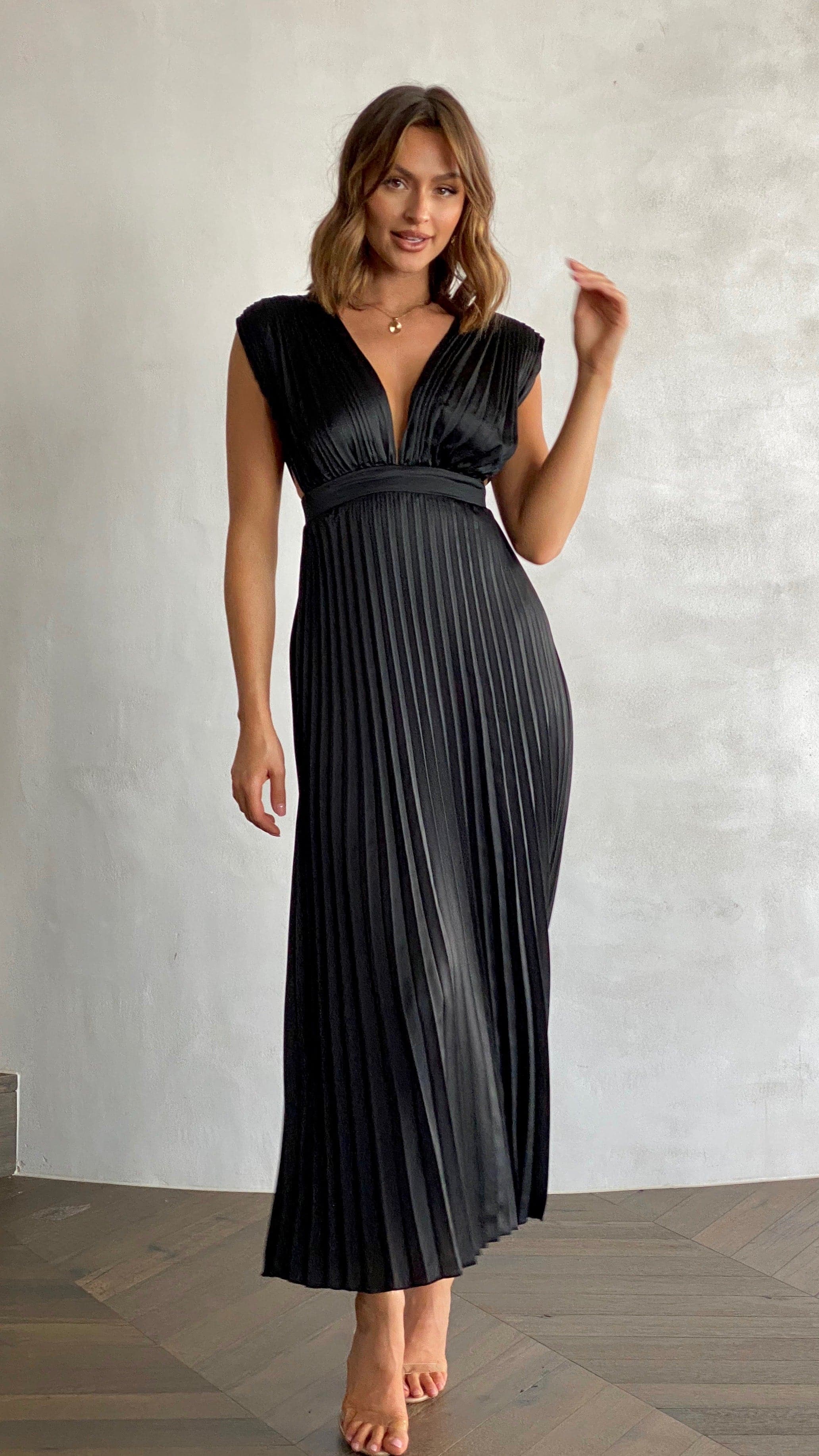 Laguna Maxi Dress - Black-Sunshines Bliss