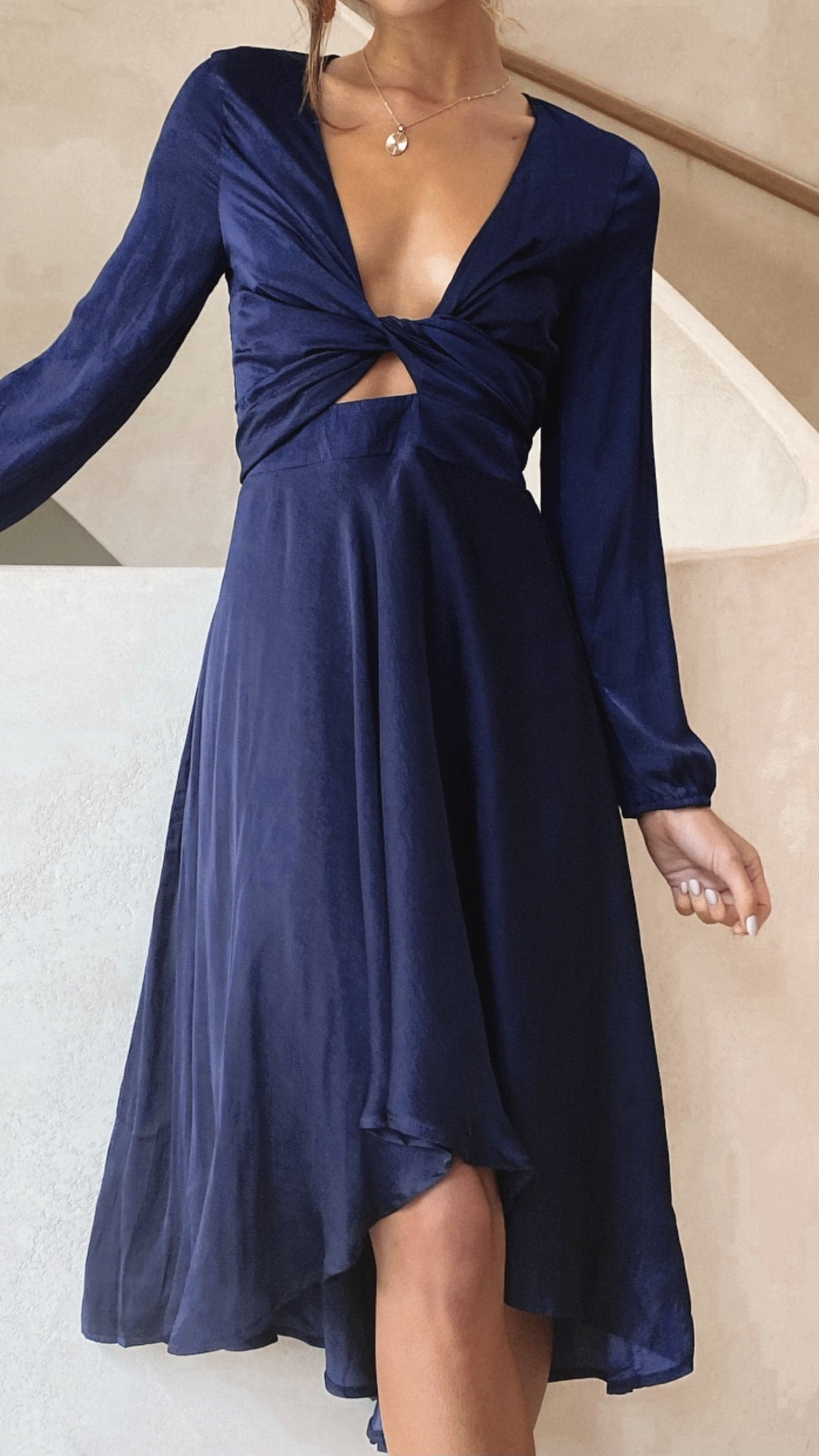 Starry Nights Dress - Navy-Sunshines Bliss