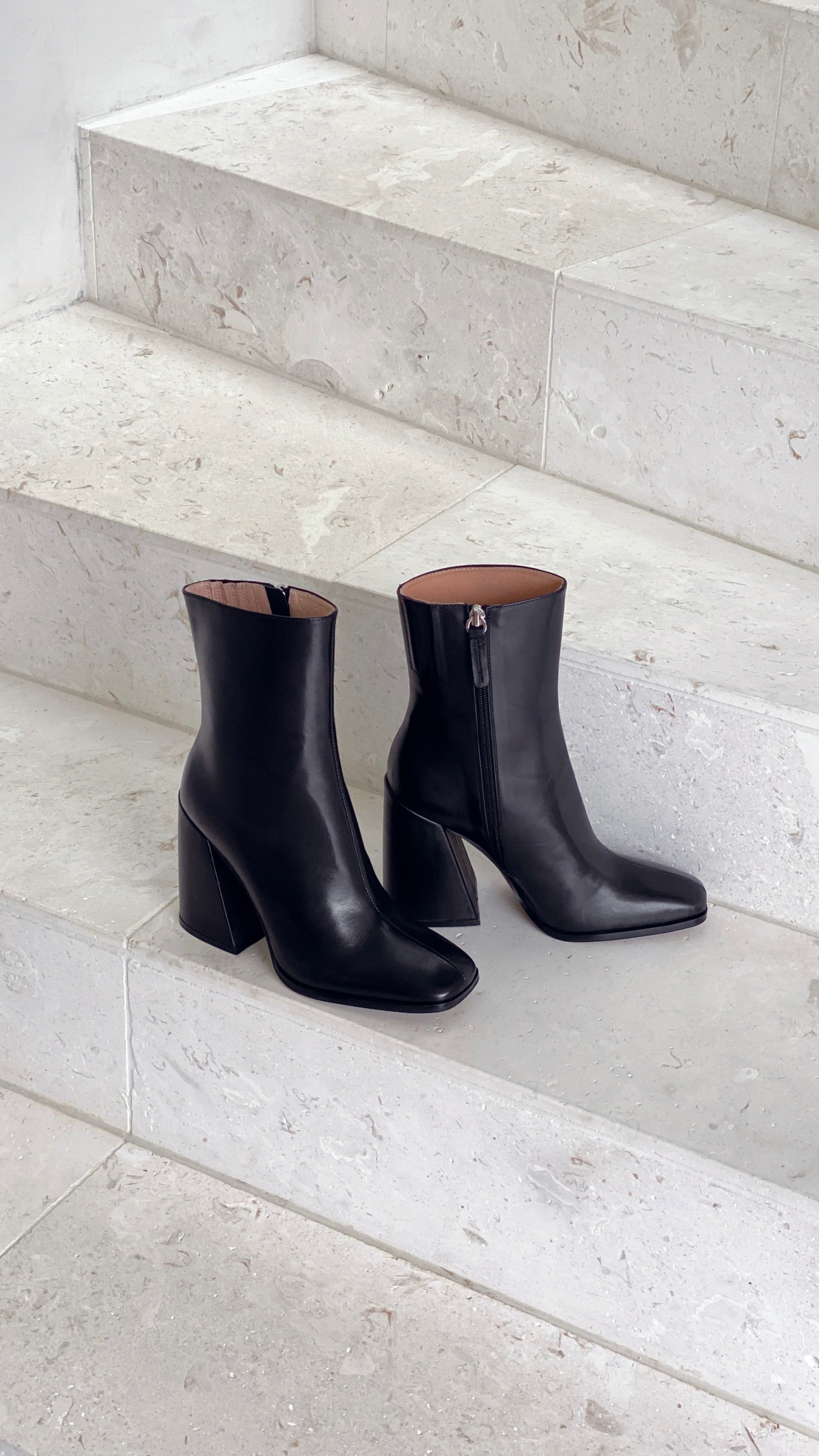 Alias Mae Alana Boot - Black Leather-Sunshines Bliss