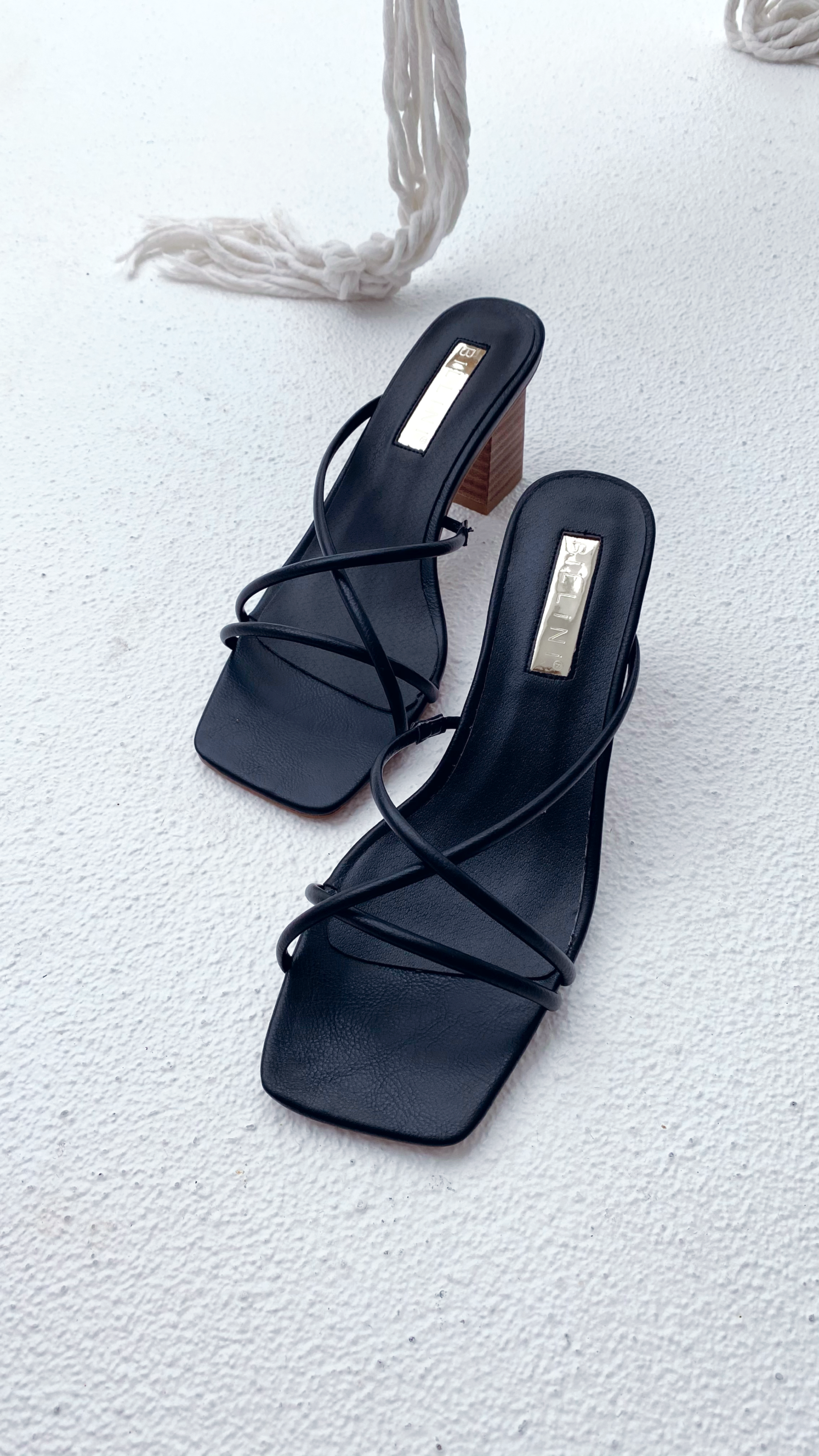 Unika Heel - Black-Sunshines Bliss