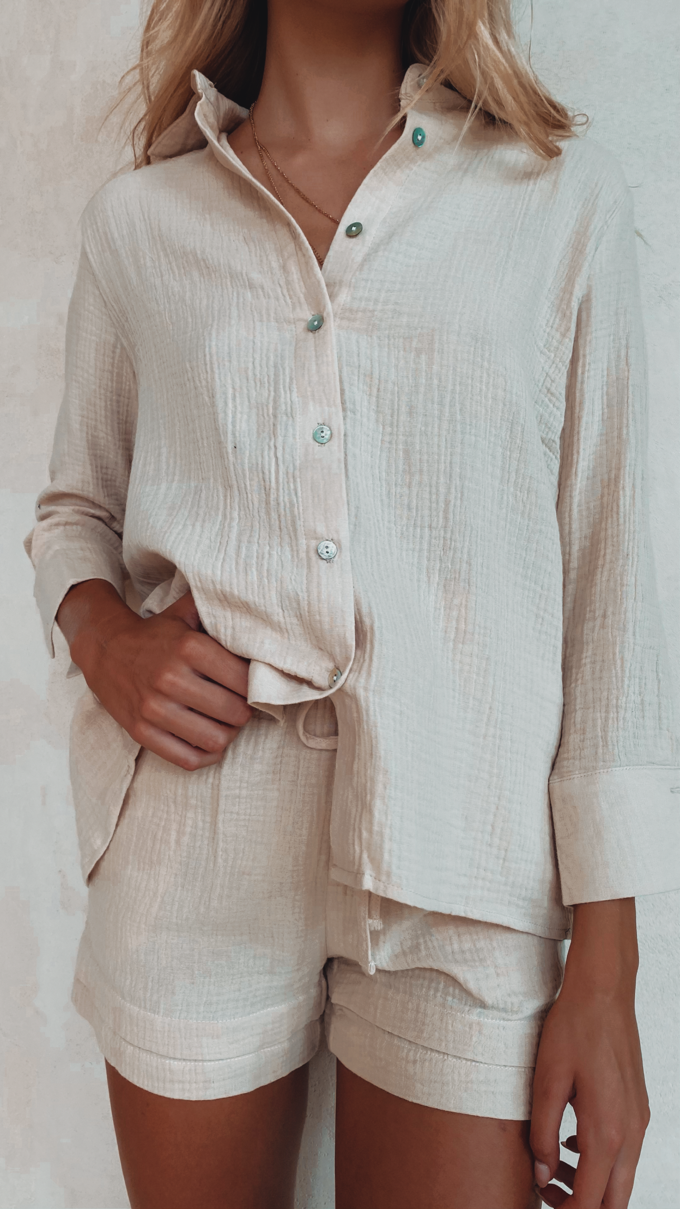 Shelby Top - Beige-Sunshines Bliss