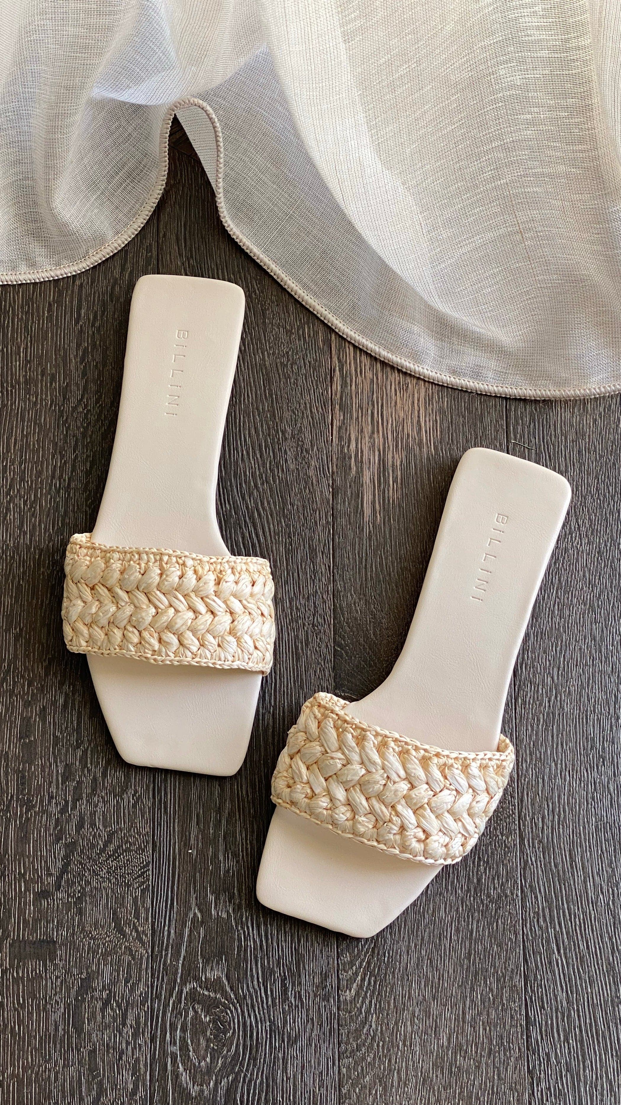 Fynn Sandal - Sand Raffia-Sunshines Bliss