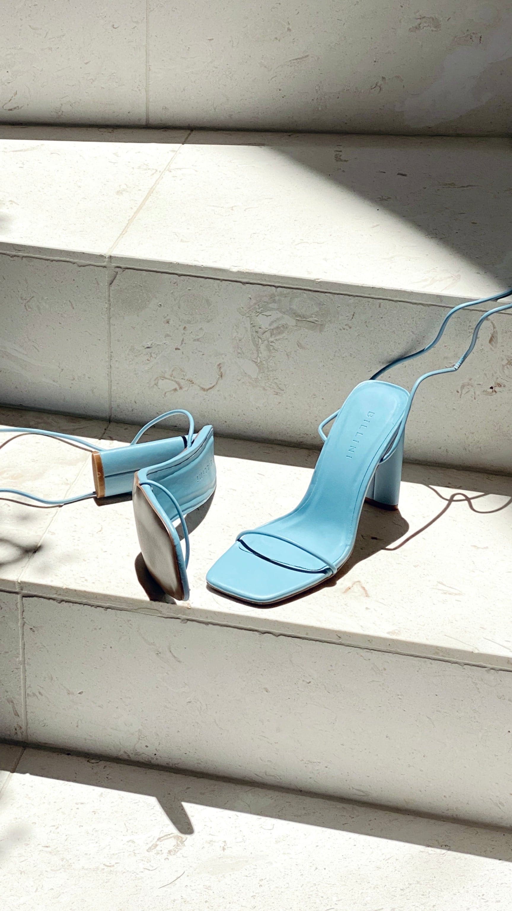 Page Heel - Powder Blue-Sunshines Bliss