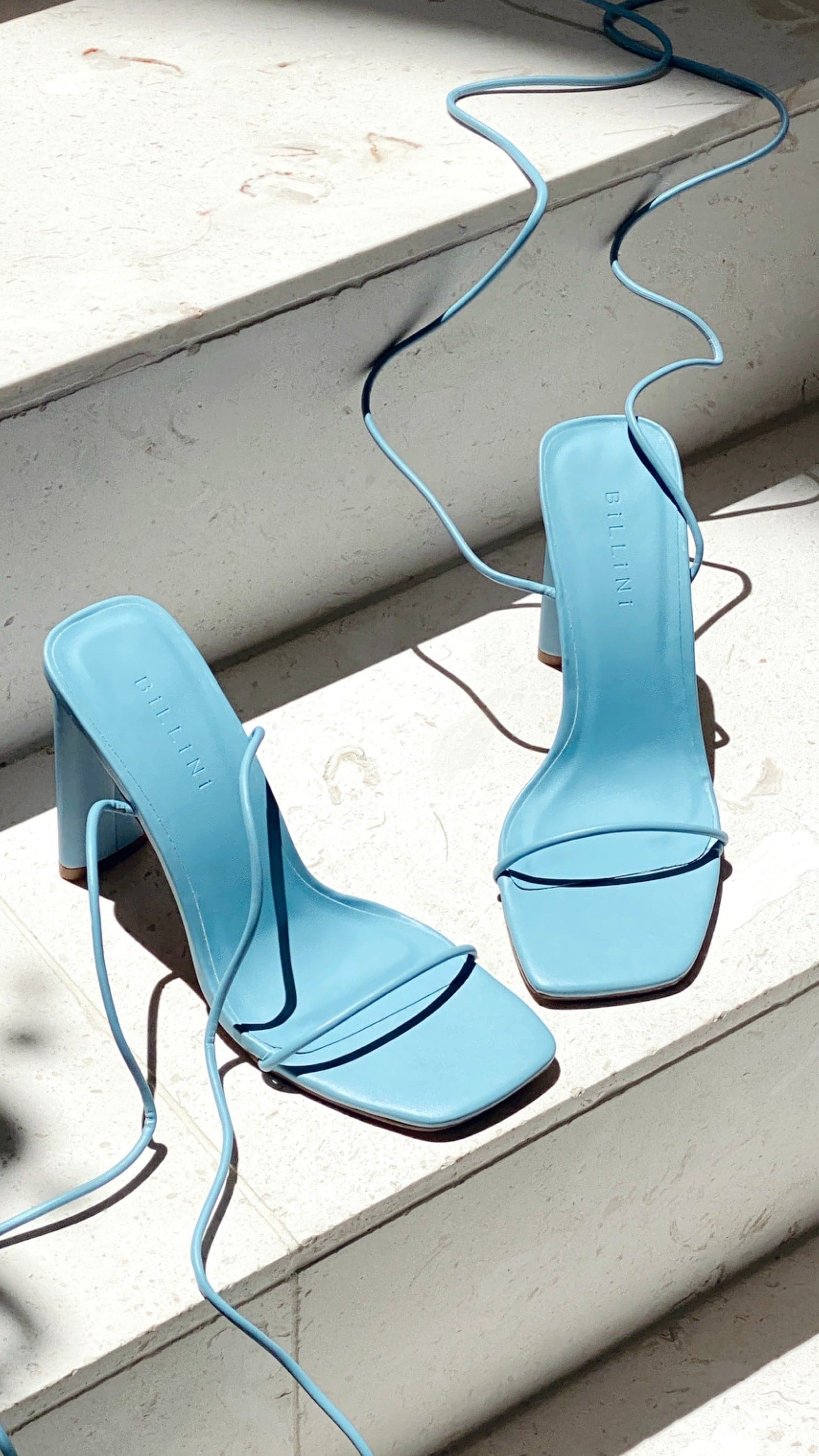 Page Heel - Powder Blue-Sunshines Bliss