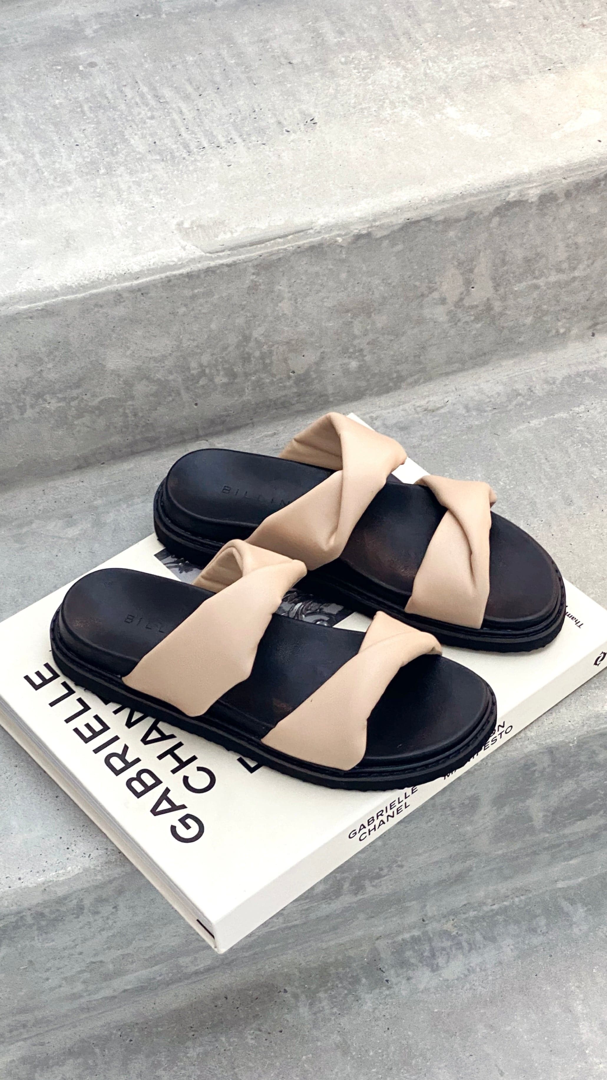 Zonya Slide - Cashew-Sunshines Bliss