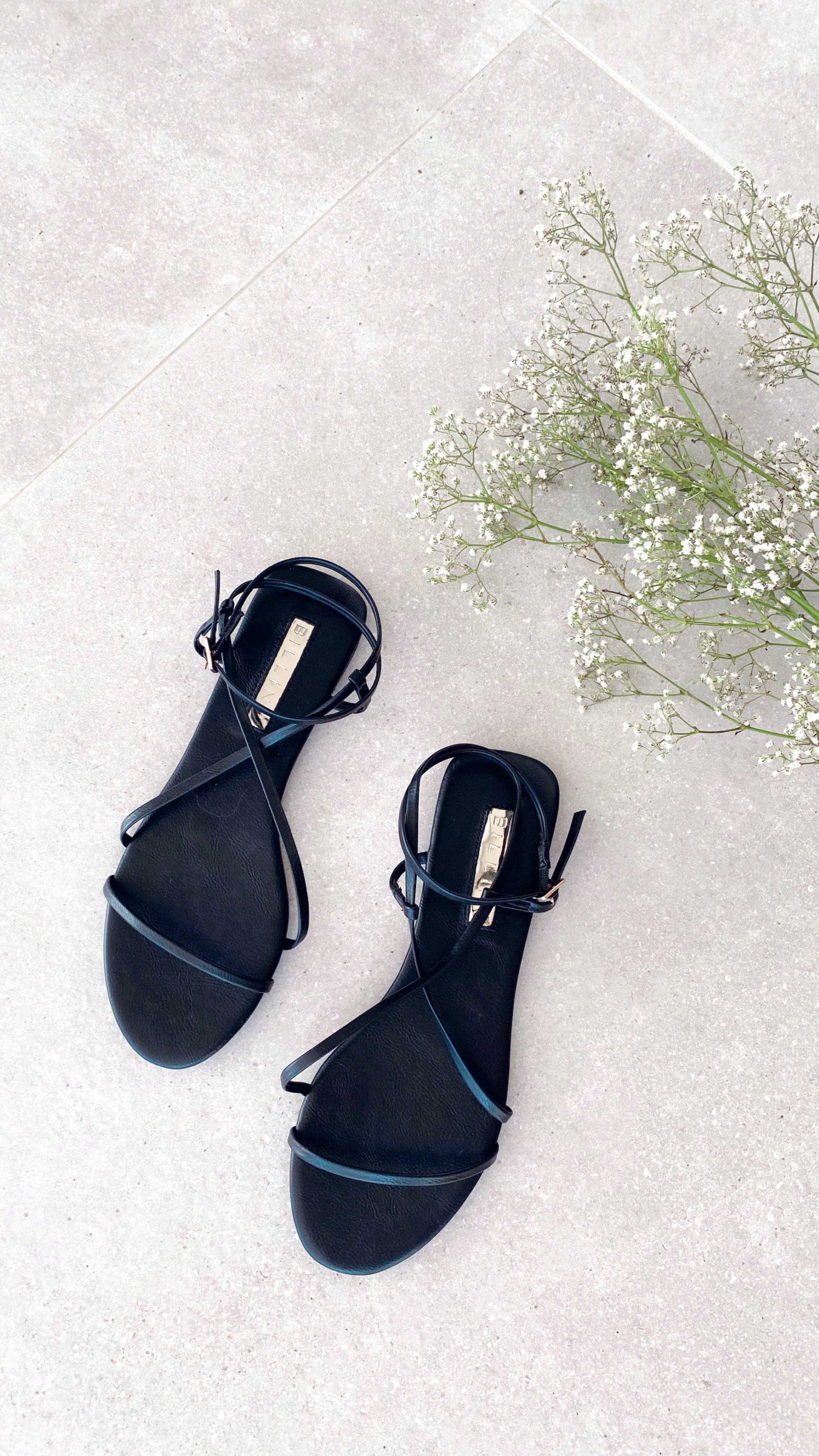 Pacific Sandals - Black-Sunshines Bliss