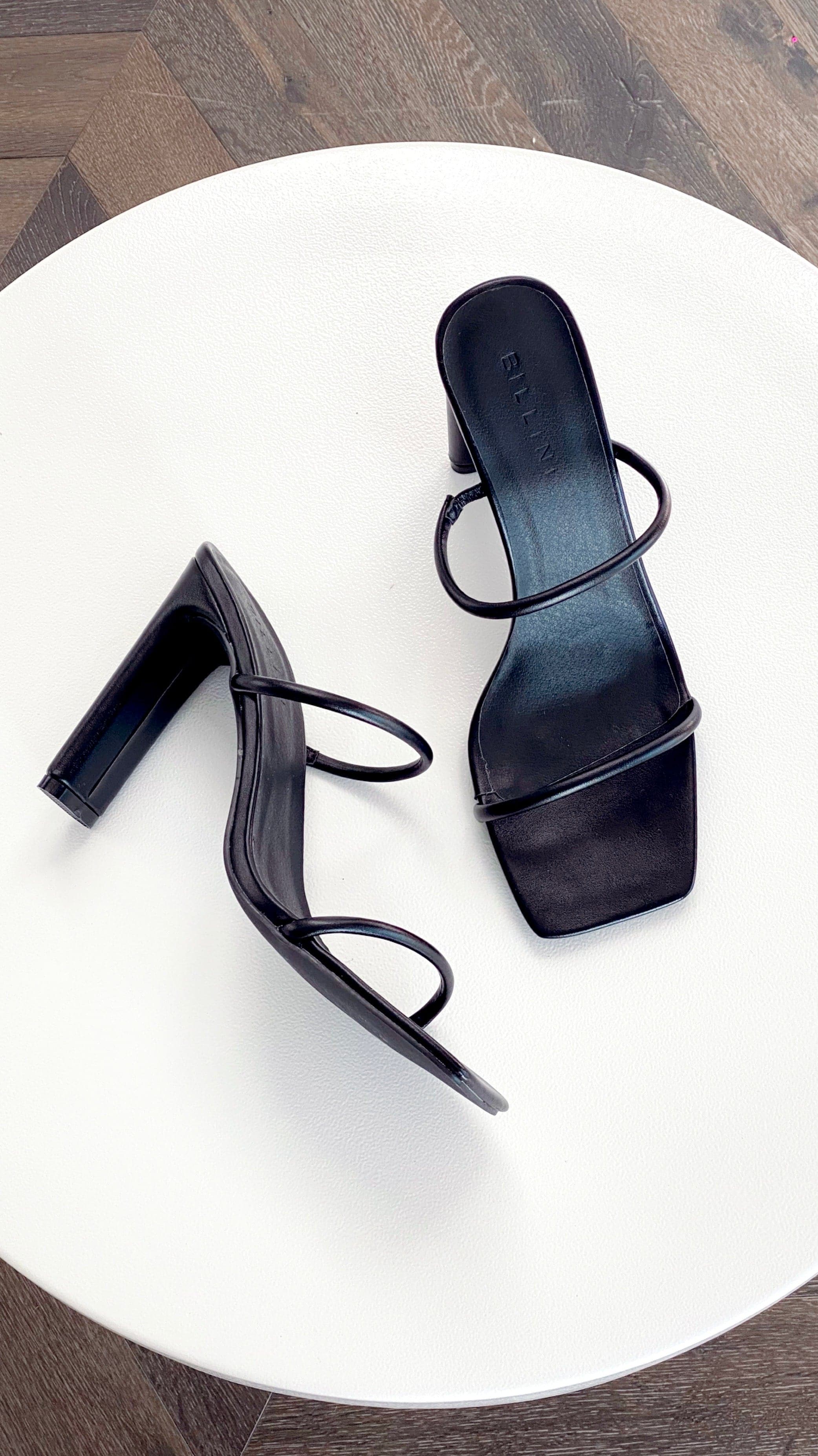 Chantel Heel - Black-Sunshines Bliss