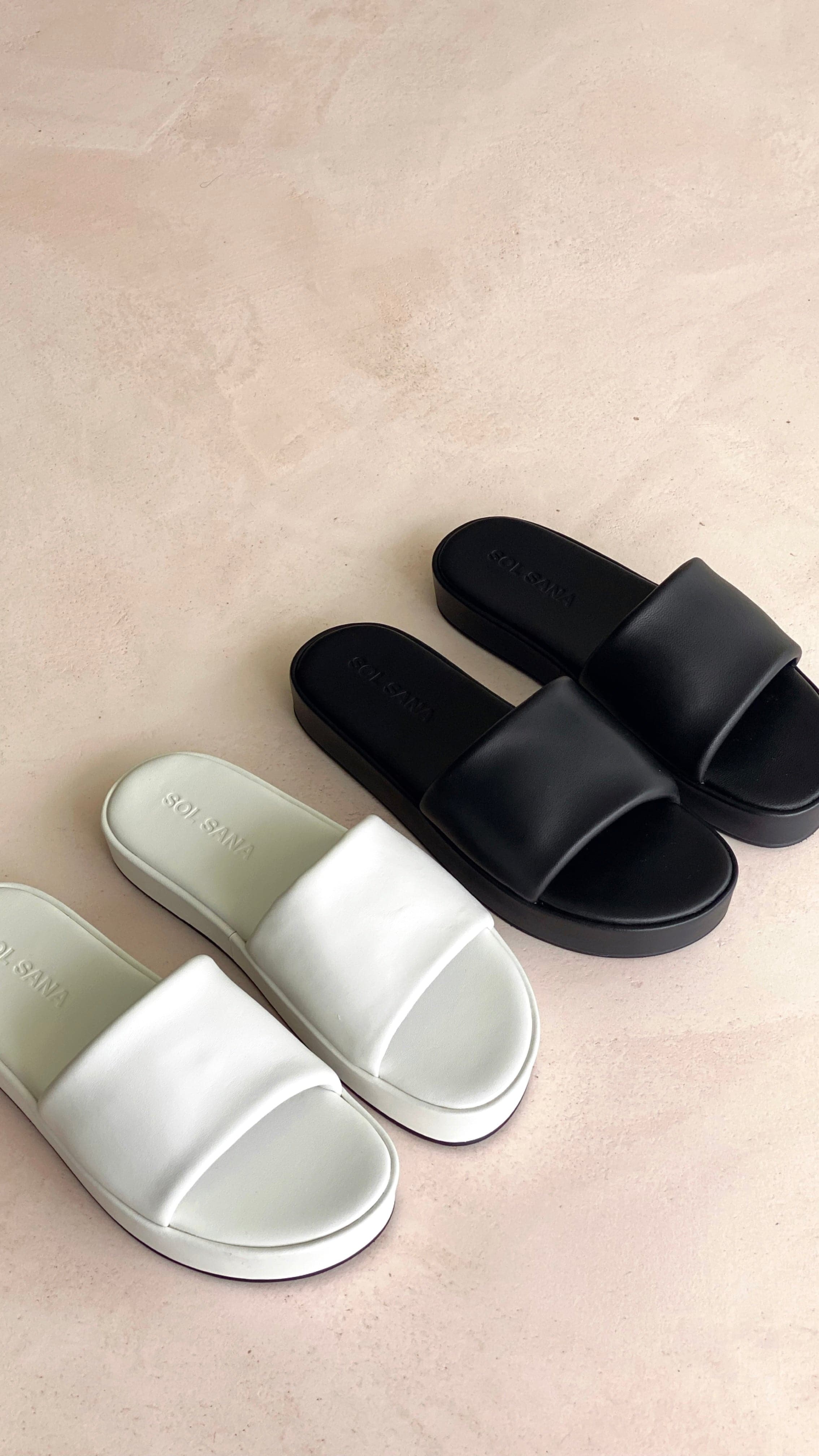 Sol Sana Kikah Flatform - White-Sunshines Bliss