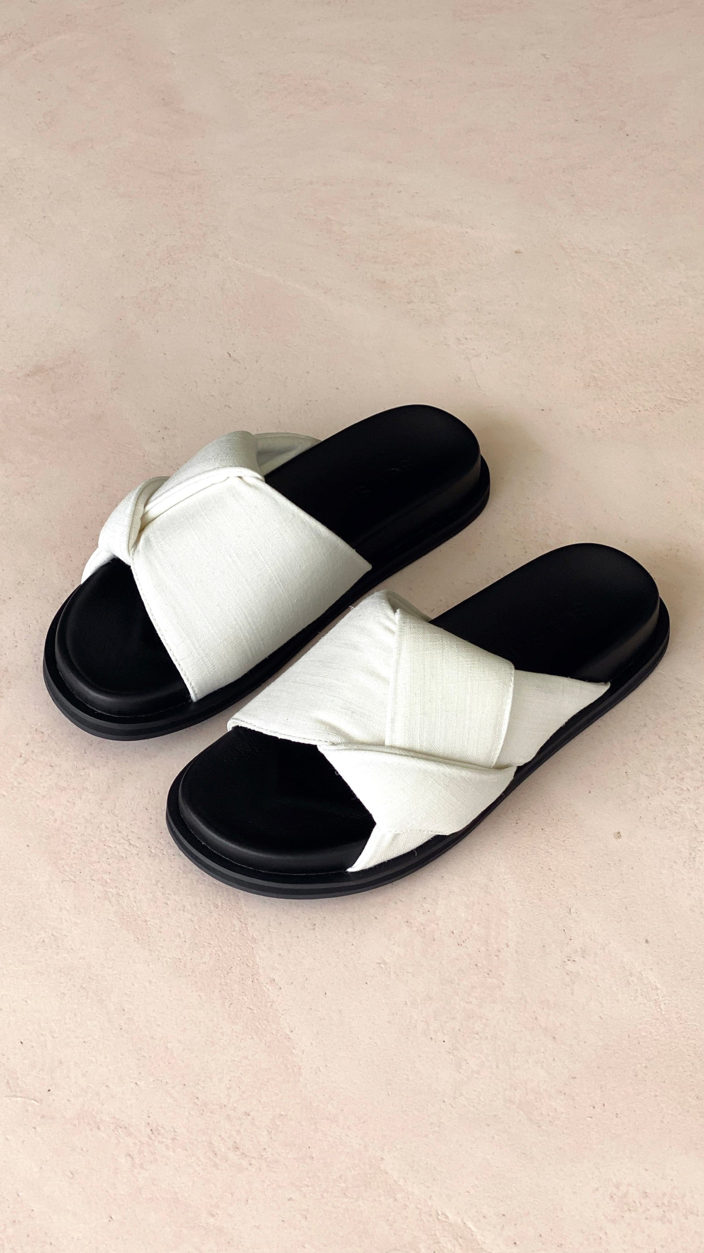 Sol Sana Mellow Footbed - White-Sunshines Bliss