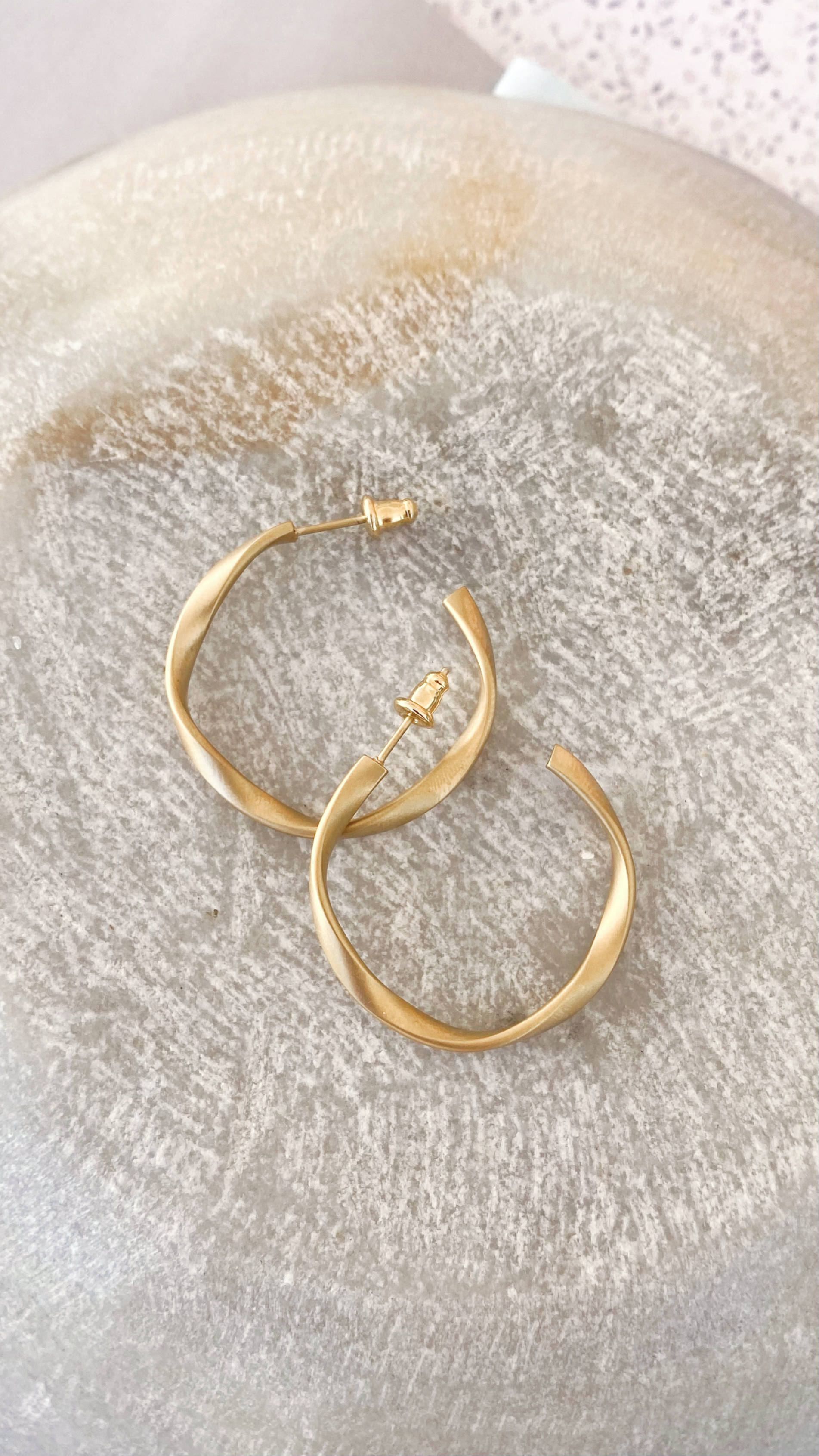 Faye Hoops - Gold-Sunshines Bliss