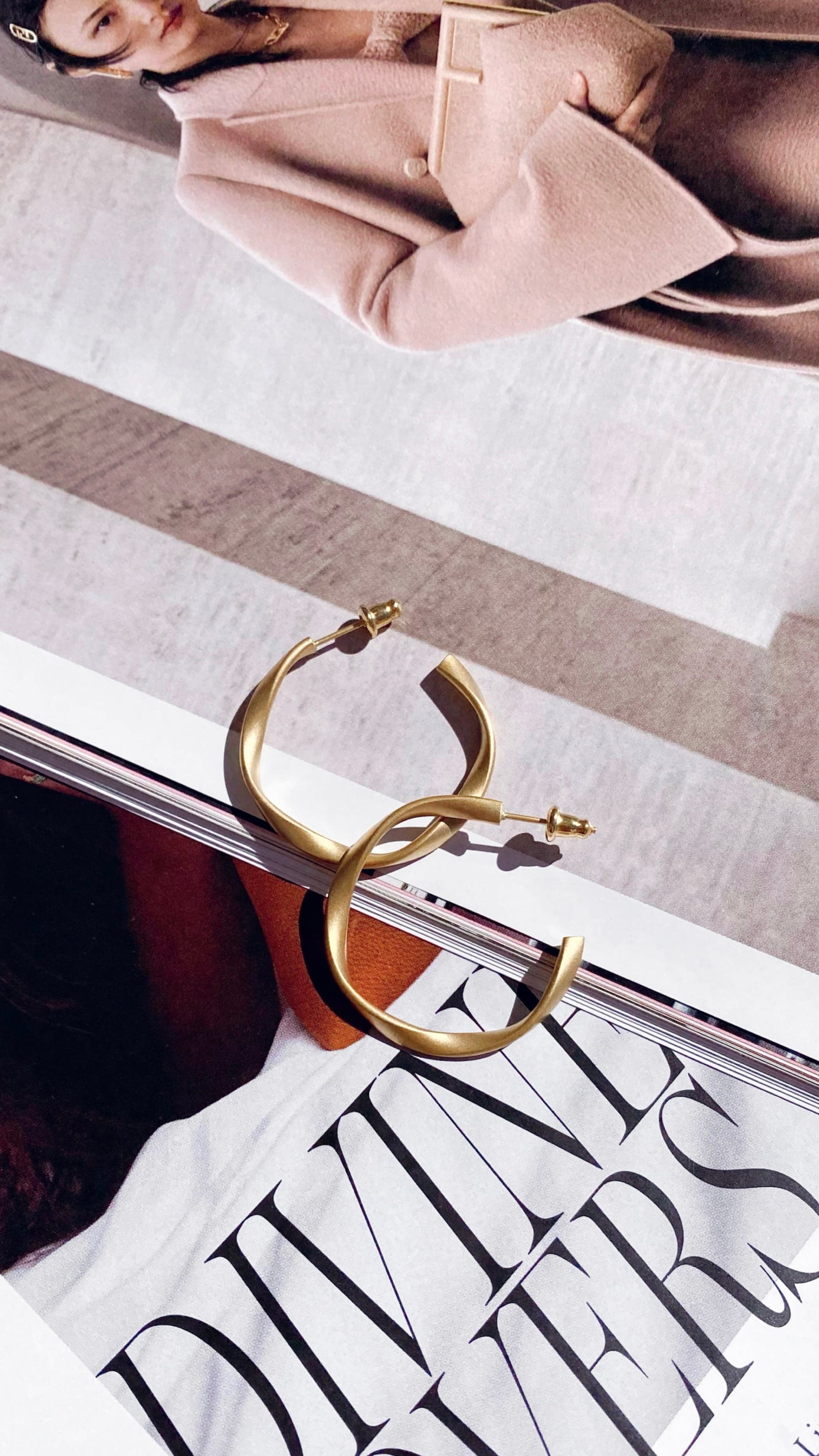 Faye Hoops - Gold-Sunshines Bliss