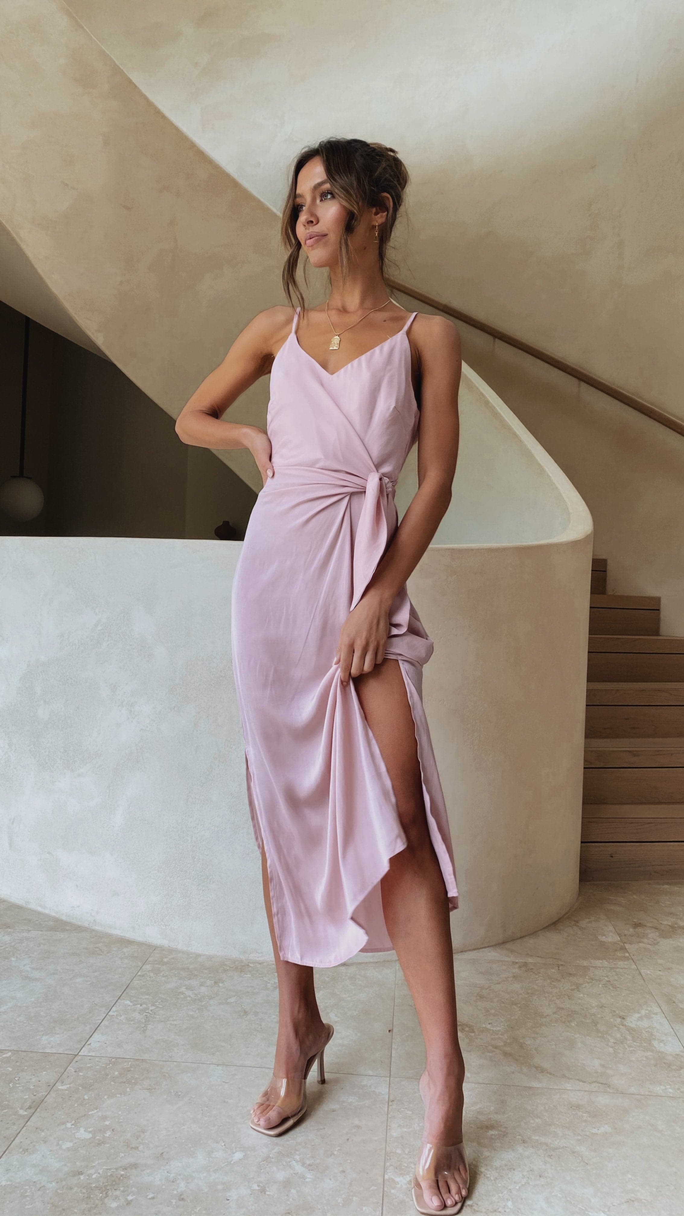 Kensington Dress - Blush-Sunshines Bliss