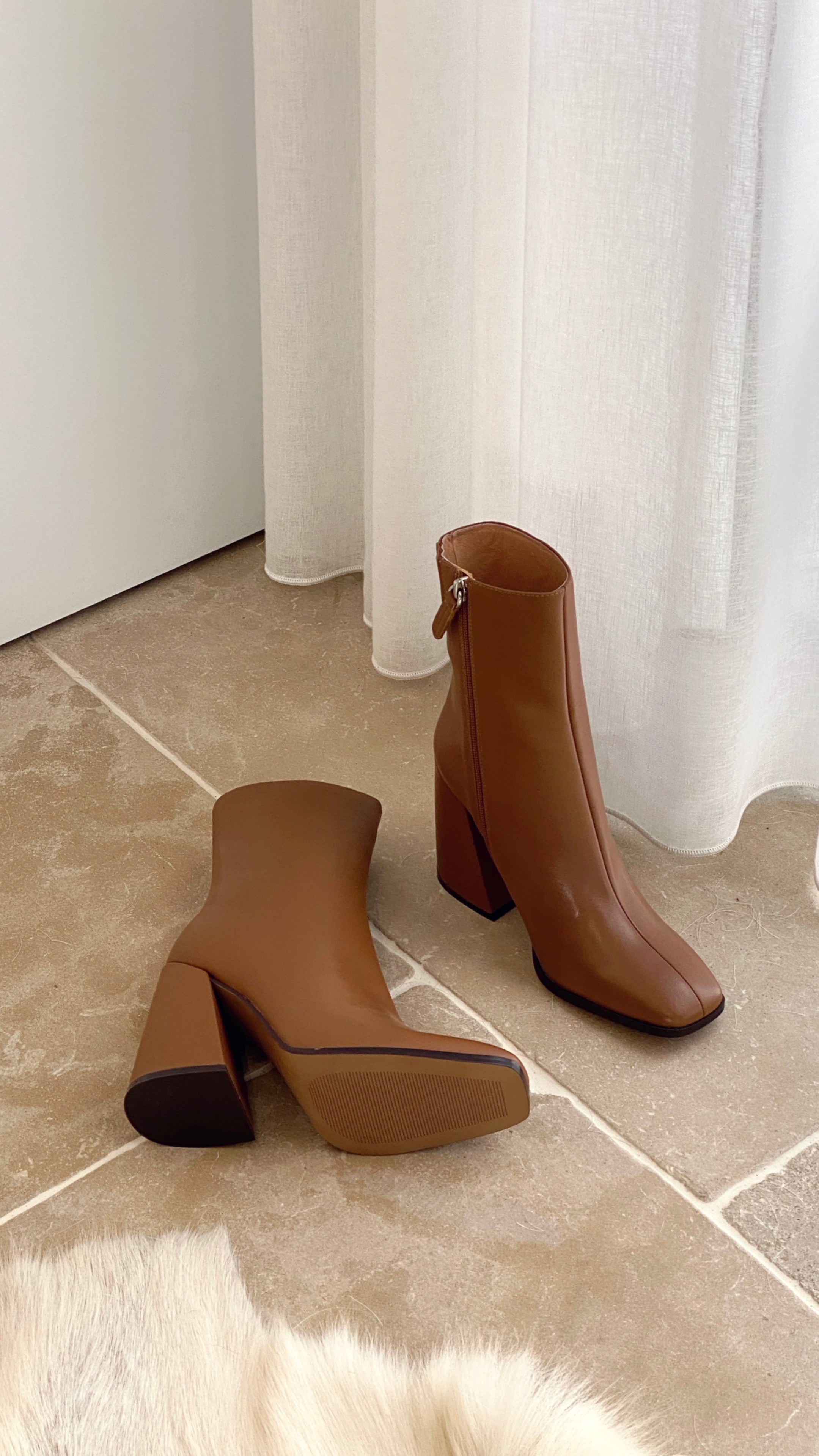 Alias Mae Alana Boot - Tan Leather-Sunshines Bliss