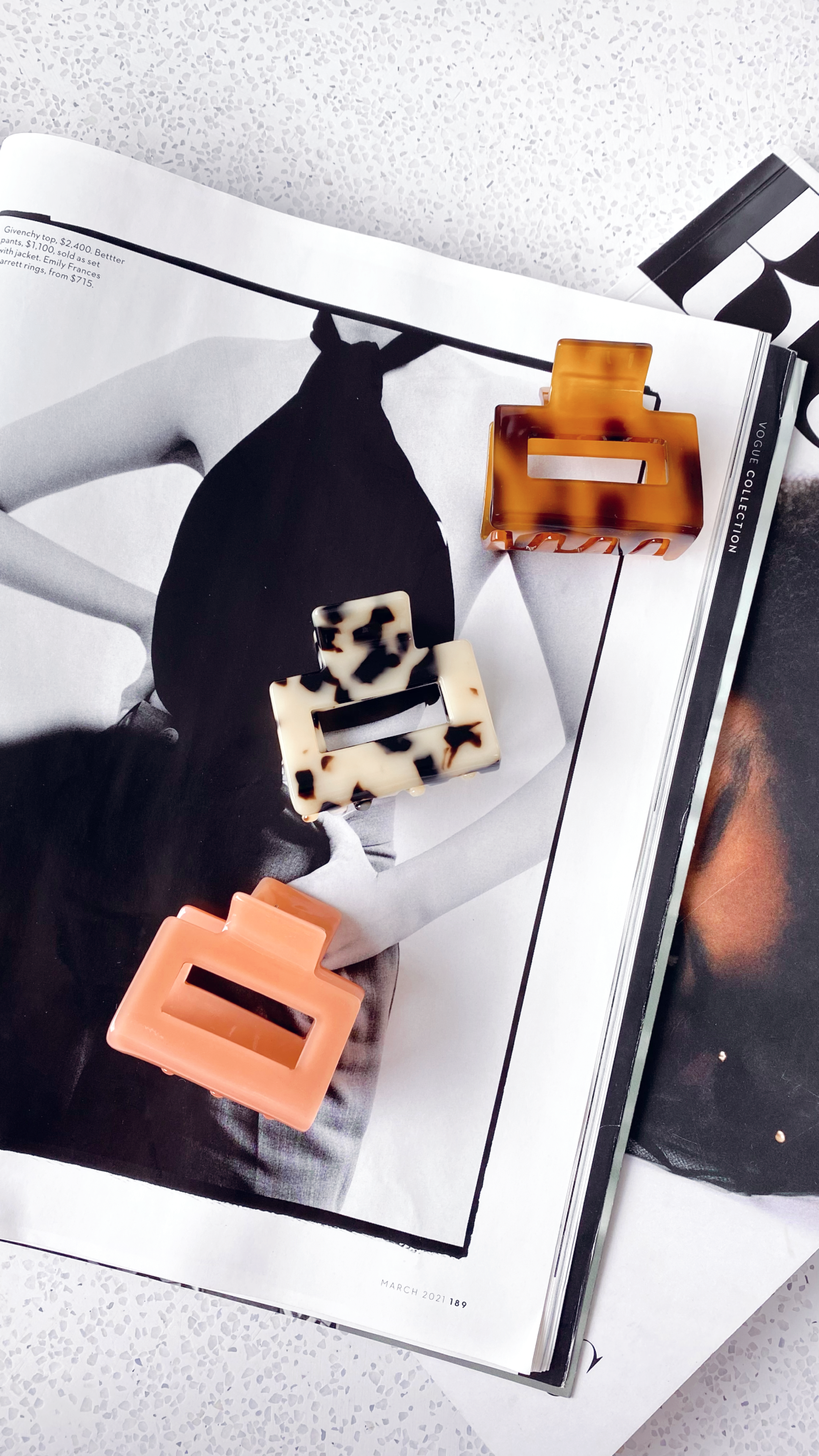 Anabelle Claw Clip - Light Tort-Sunshines Bliss