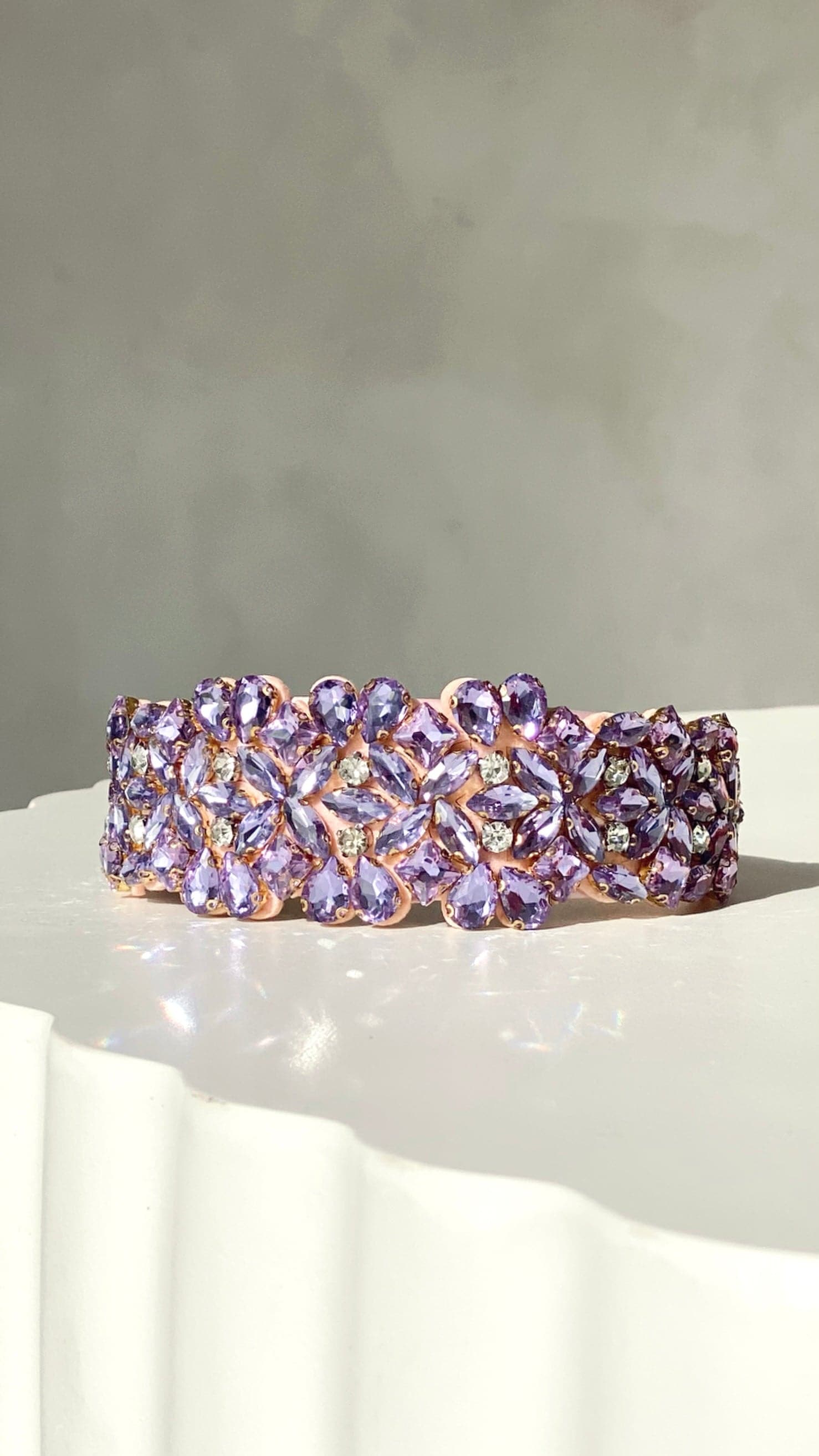 Blake Jewelled Headband - Pink/Lilac-Sunshines Bliss