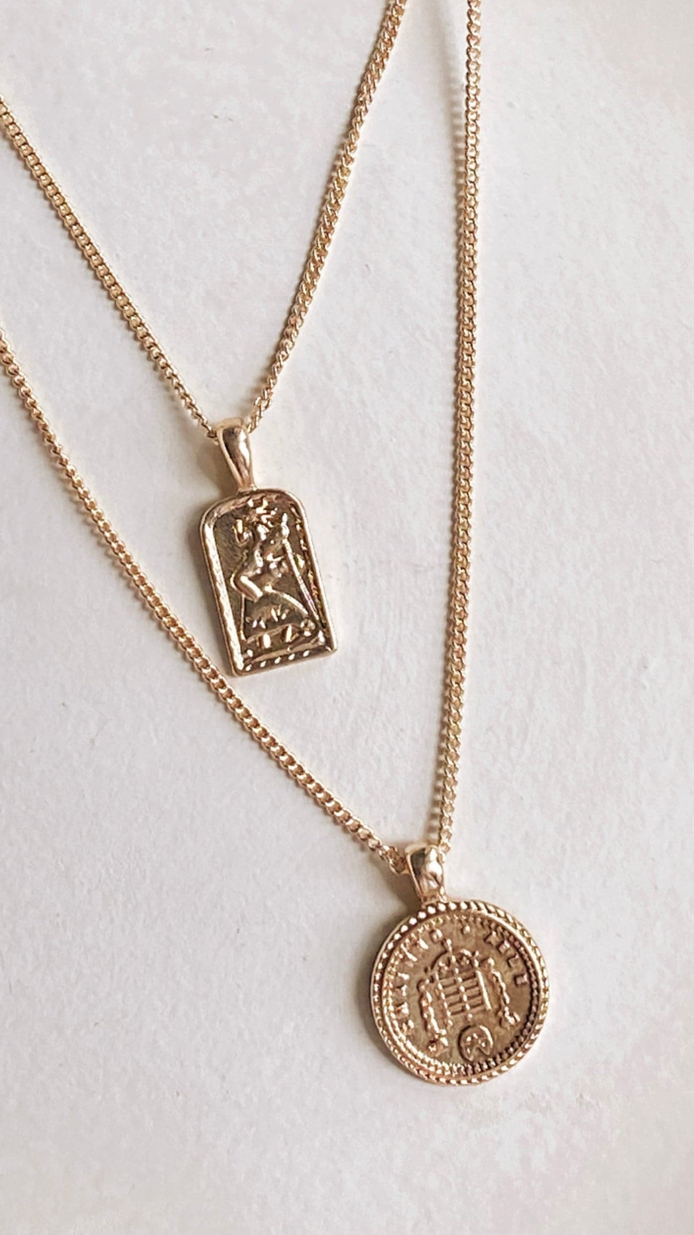 Jorda Necklace - Gold-Sunshines Bliss