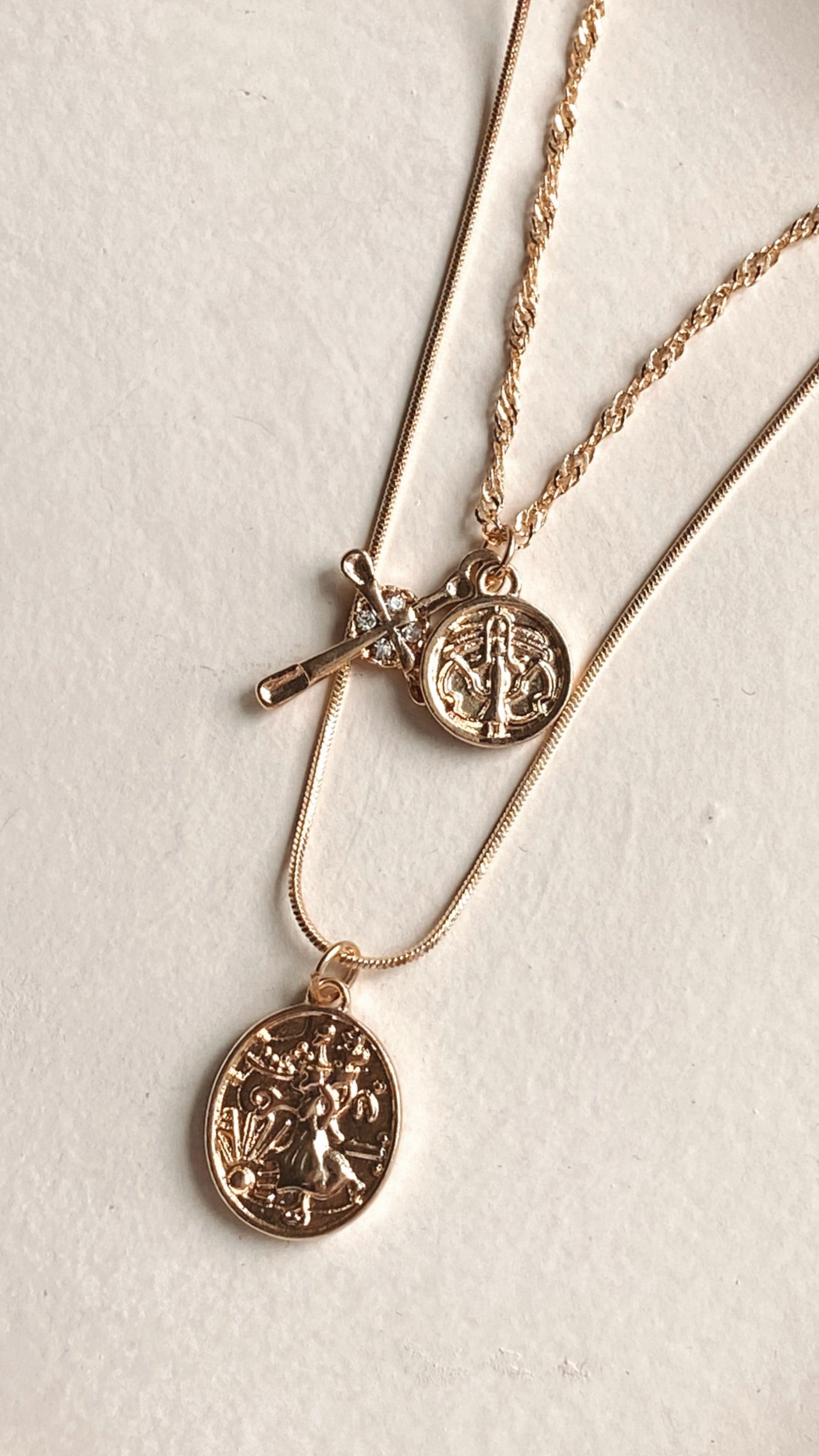 Cordalia Necklace - Gold-Sunshines Bliss