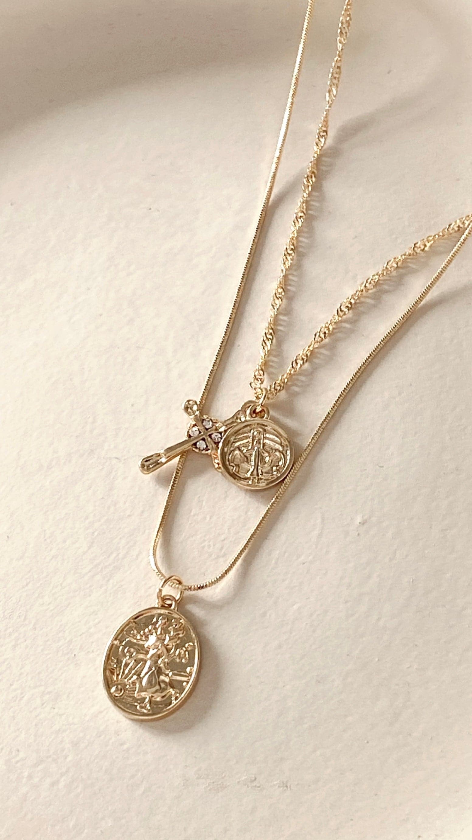 Cordalia Necklace - Gold-Sunshines Bliss