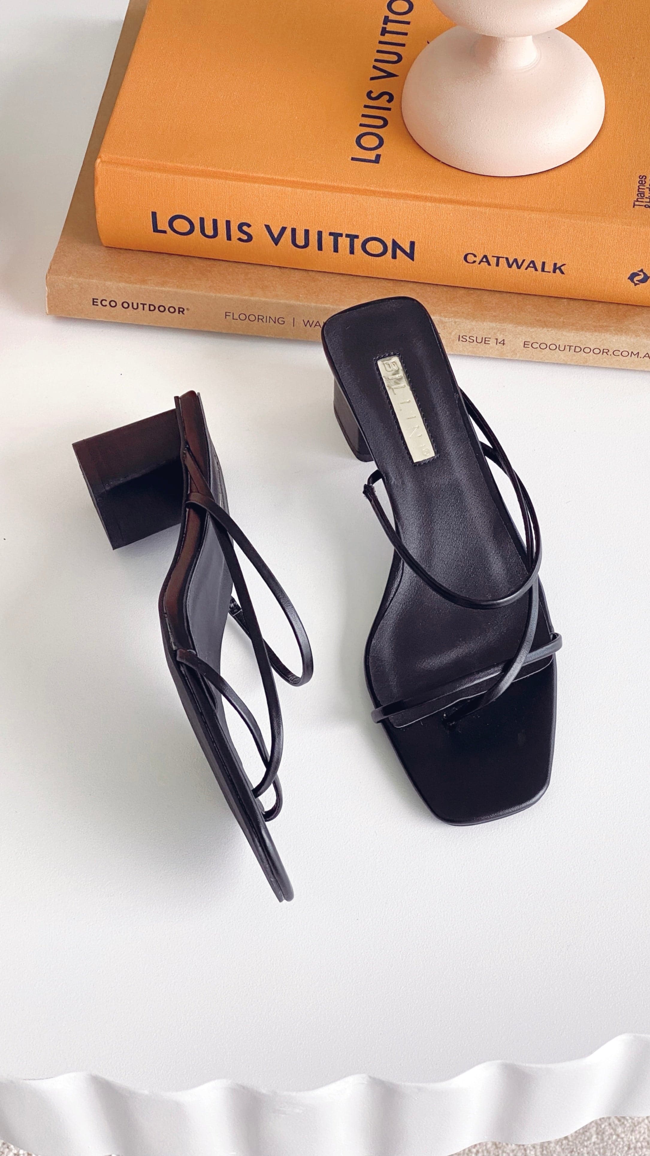 Haveri Heel - Black-Sunshines Bliss