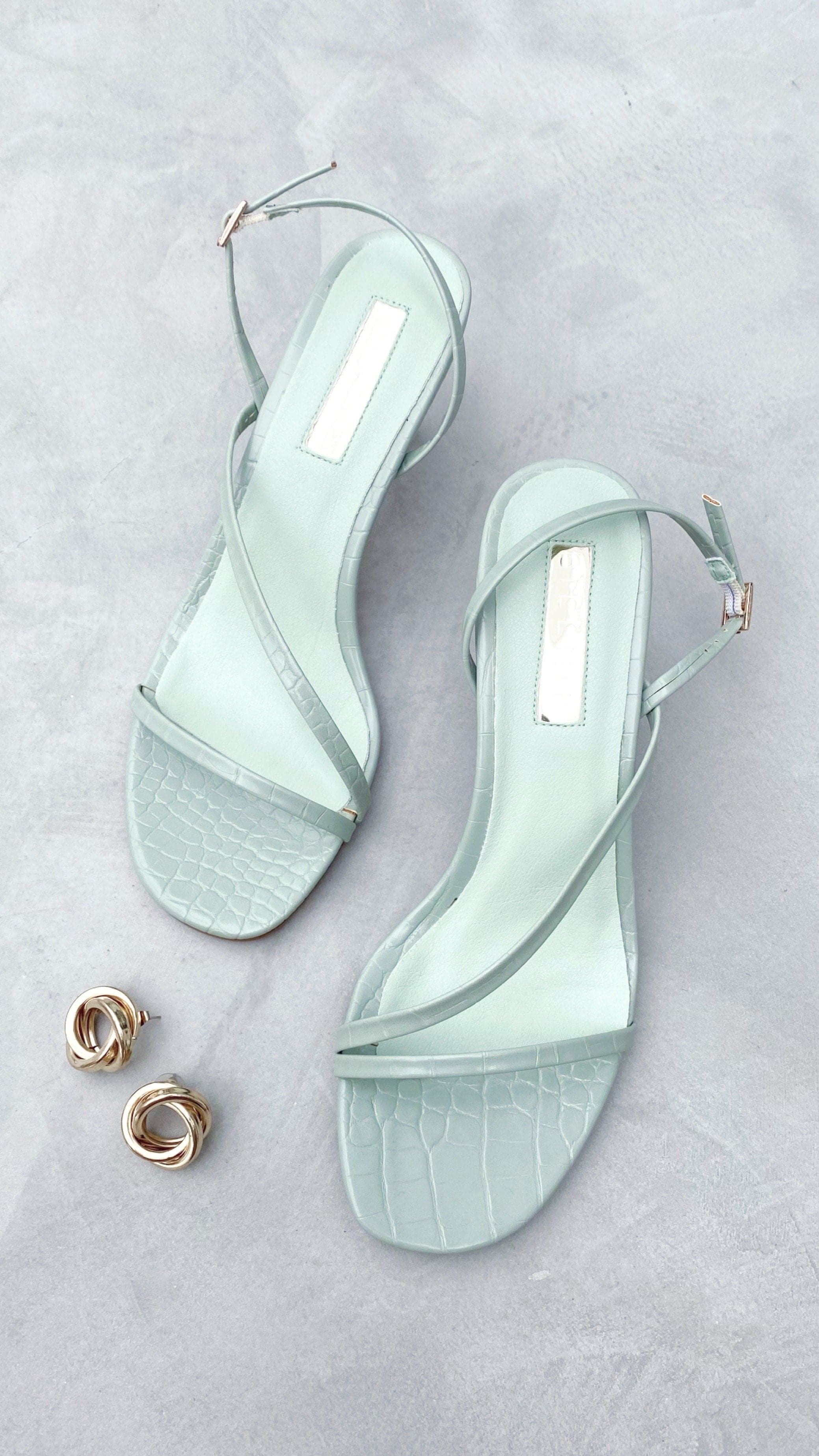 Winx Heel - Pistachio Croc-Sunshines Bliss