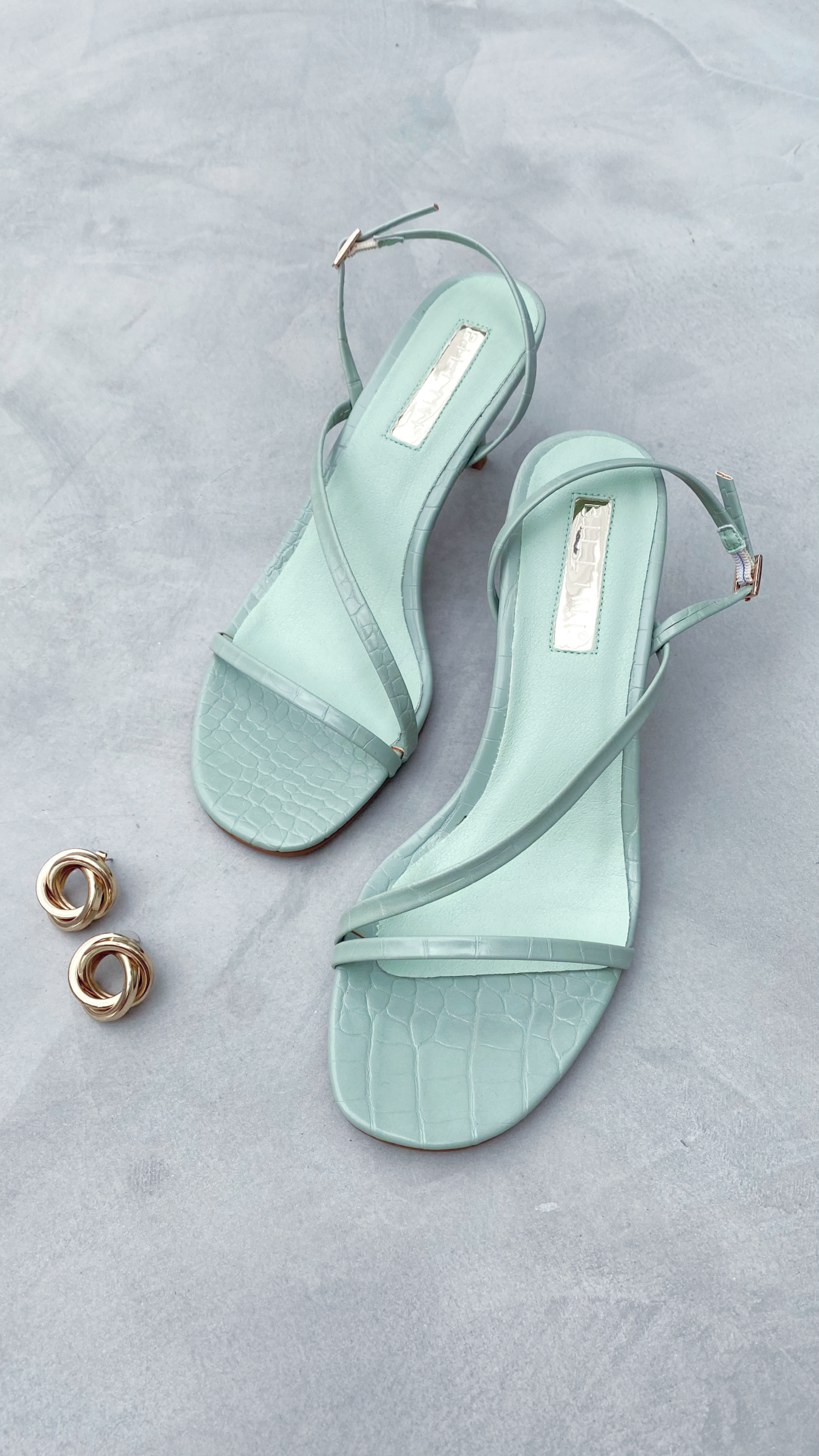 Winx Heel - Pistachio Croc-Sunshines Bliss