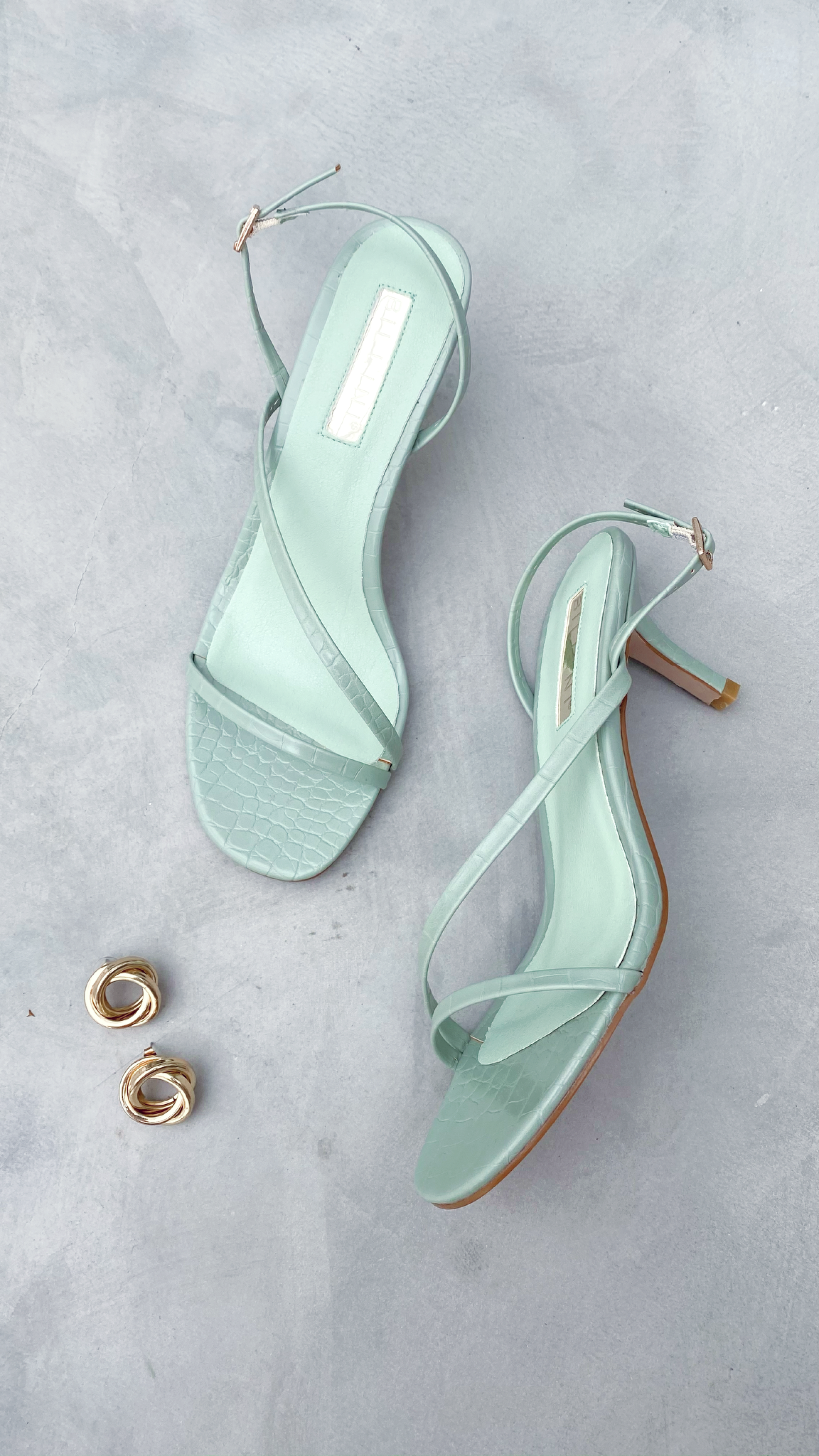 Winx Heel - Pistachio Croc-Sunshines Bliss