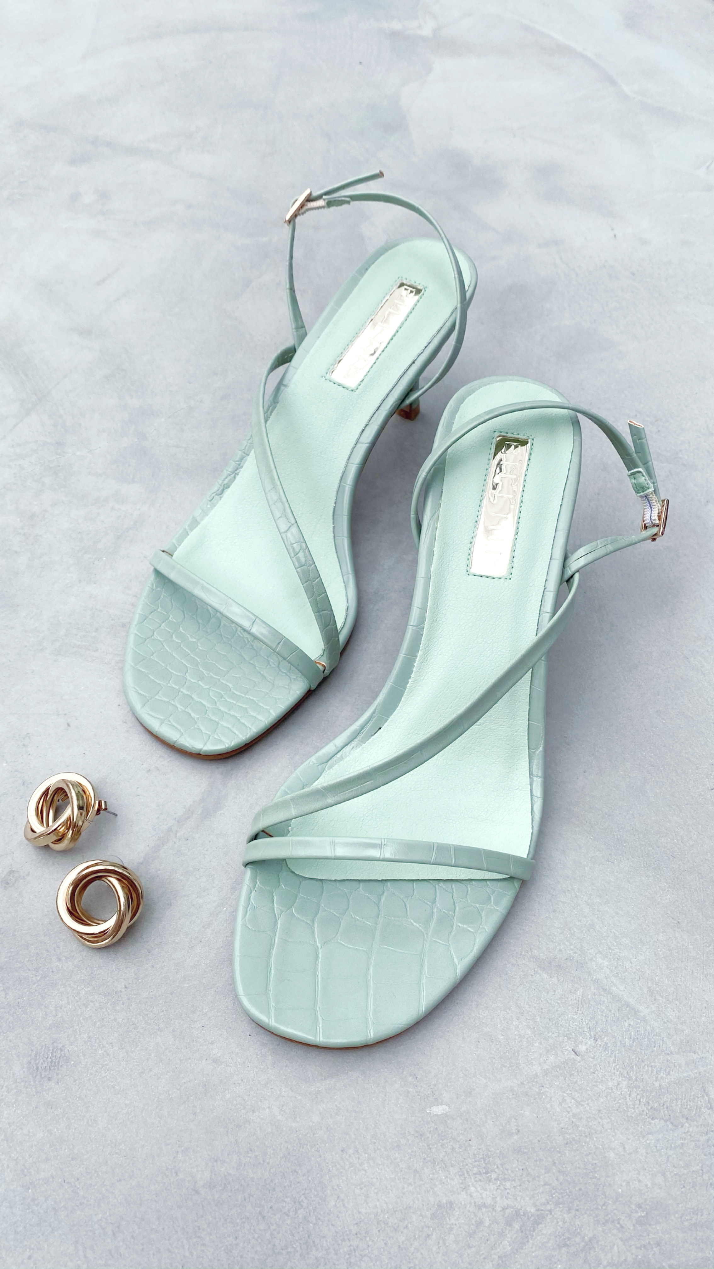 Winx Heel - Pistachio Croc-Sunshines Bliss