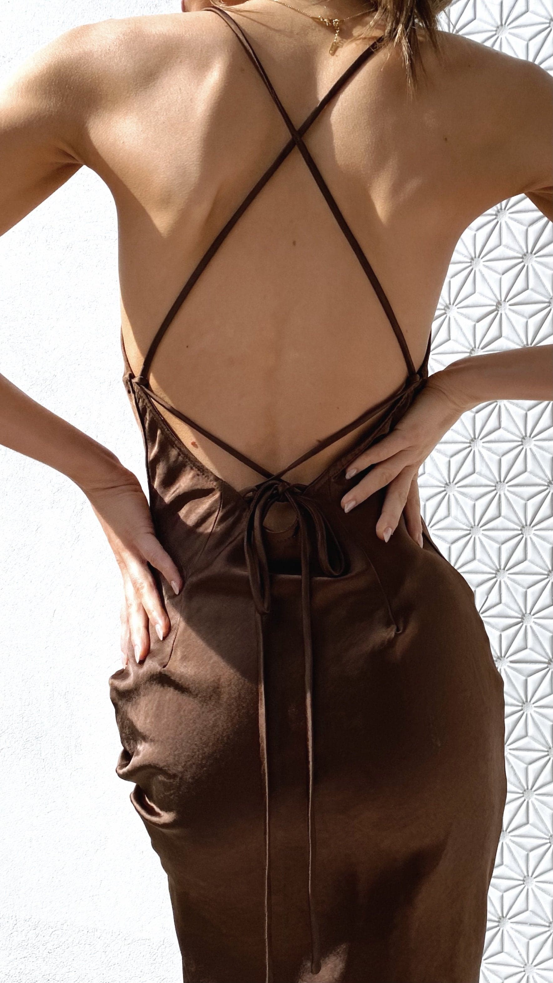 Scarlette Dress - Chocolate-Sunshines Bliss