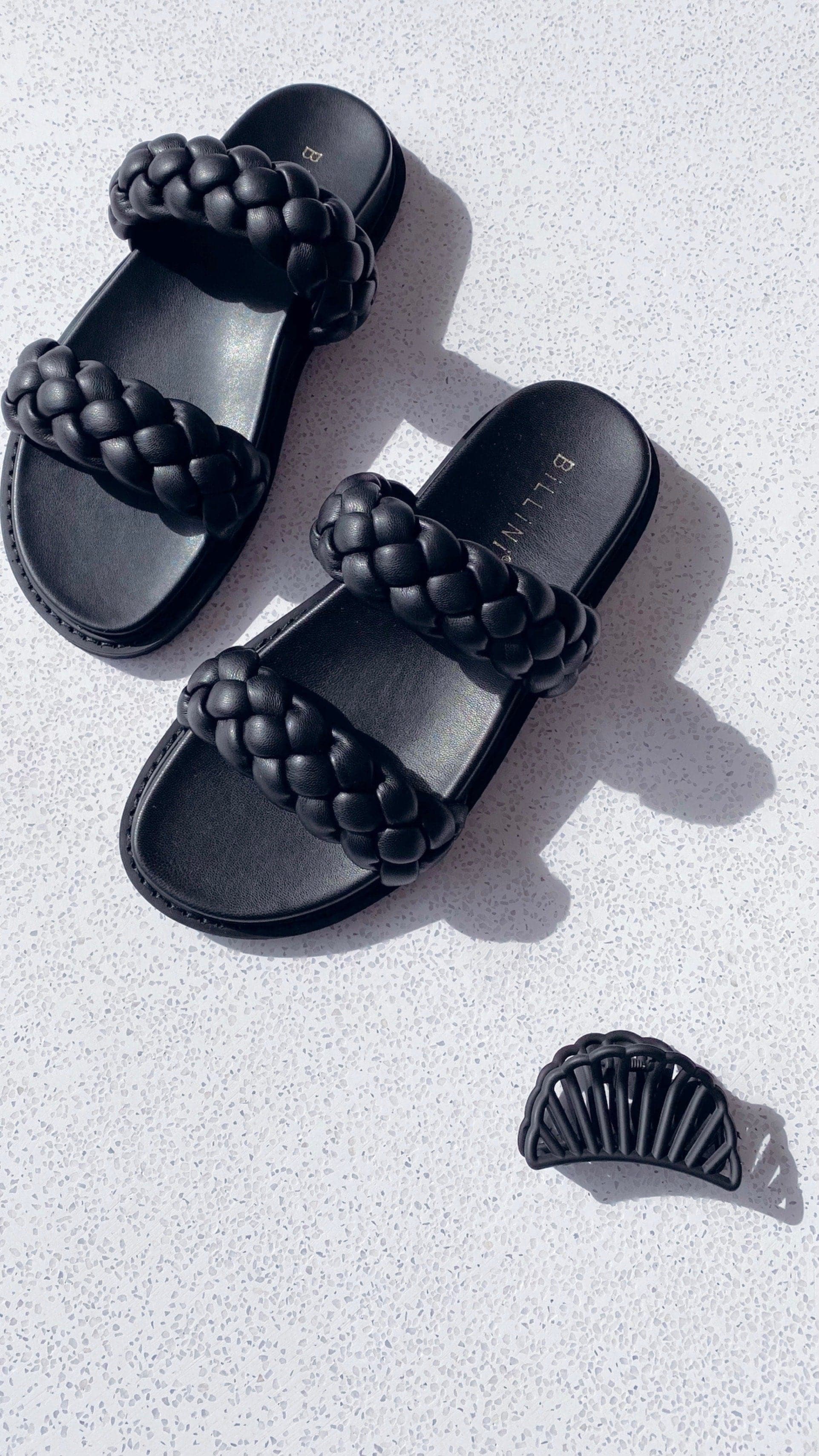 Chaz Claw Clip - Black-Sunshines Bliss