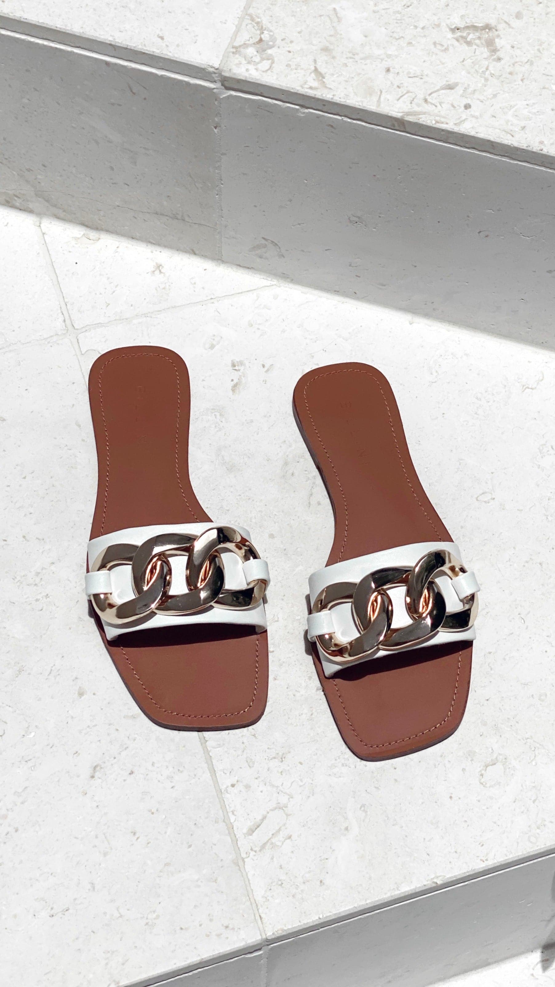 Farris Slide - White-Sunshines Bliss