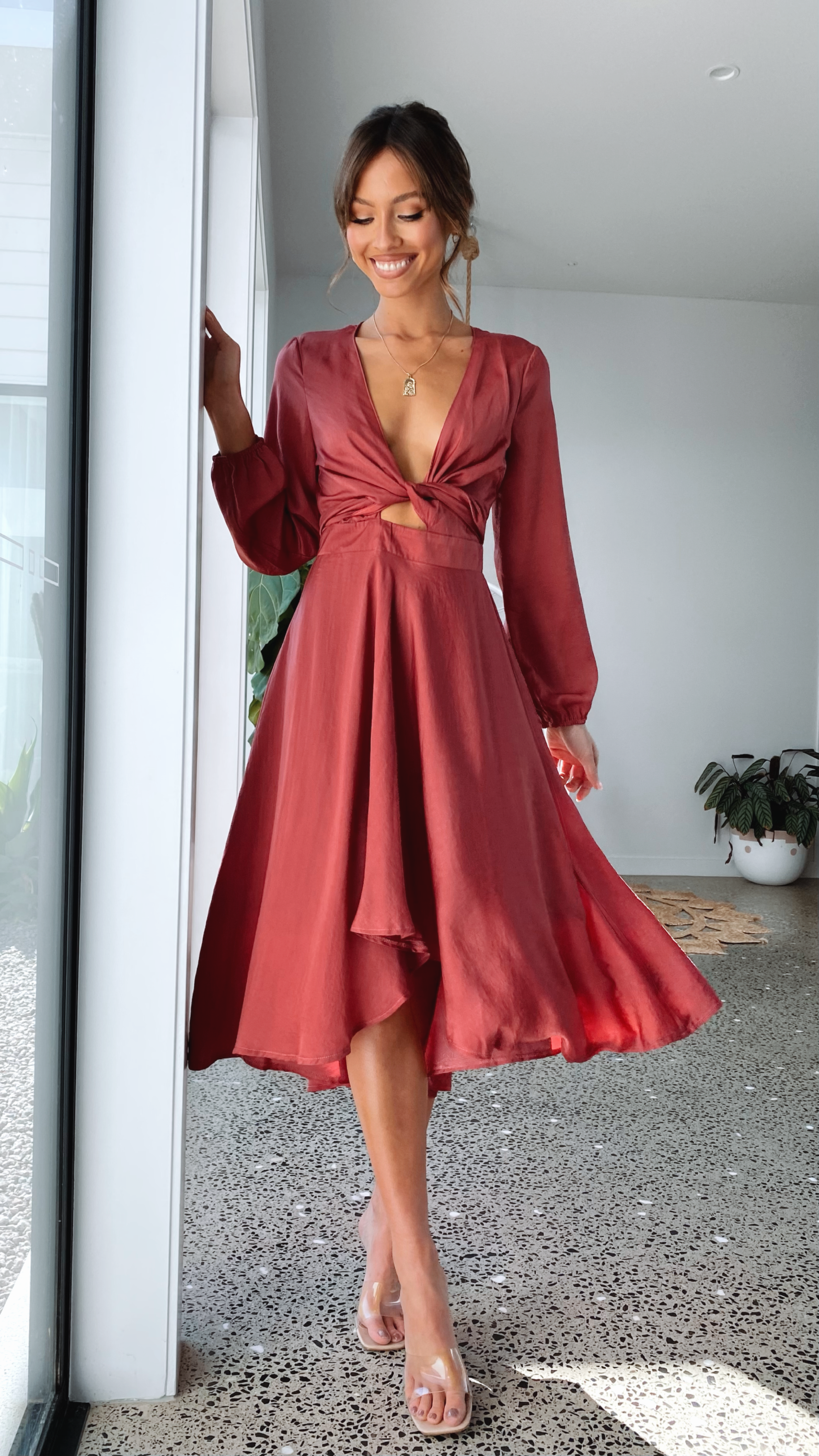 Starry Nights Dress - Berry-Sunshines Bliss