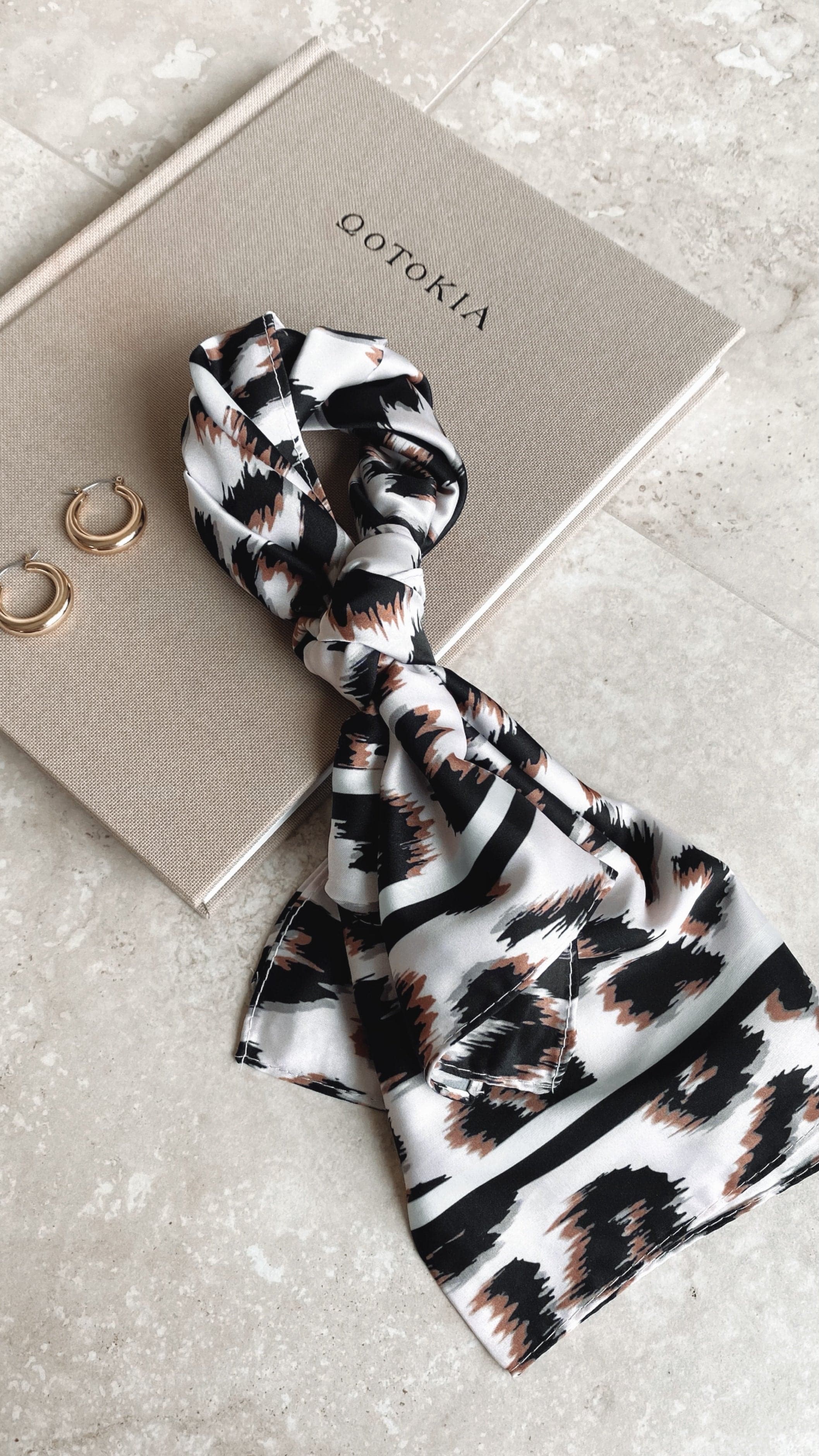 Run To Paradise Headscarf - Leopard-Sunshines Bliss