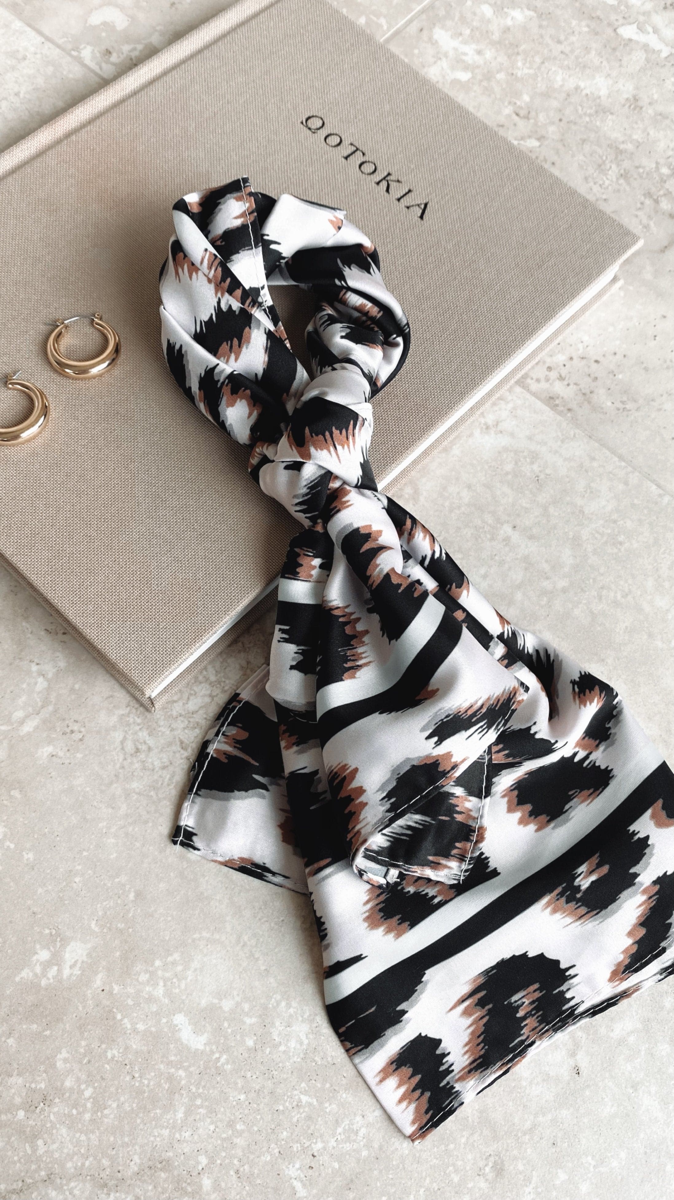 Run To Paradise Headscarf - Leopard-Sunshines Bliss