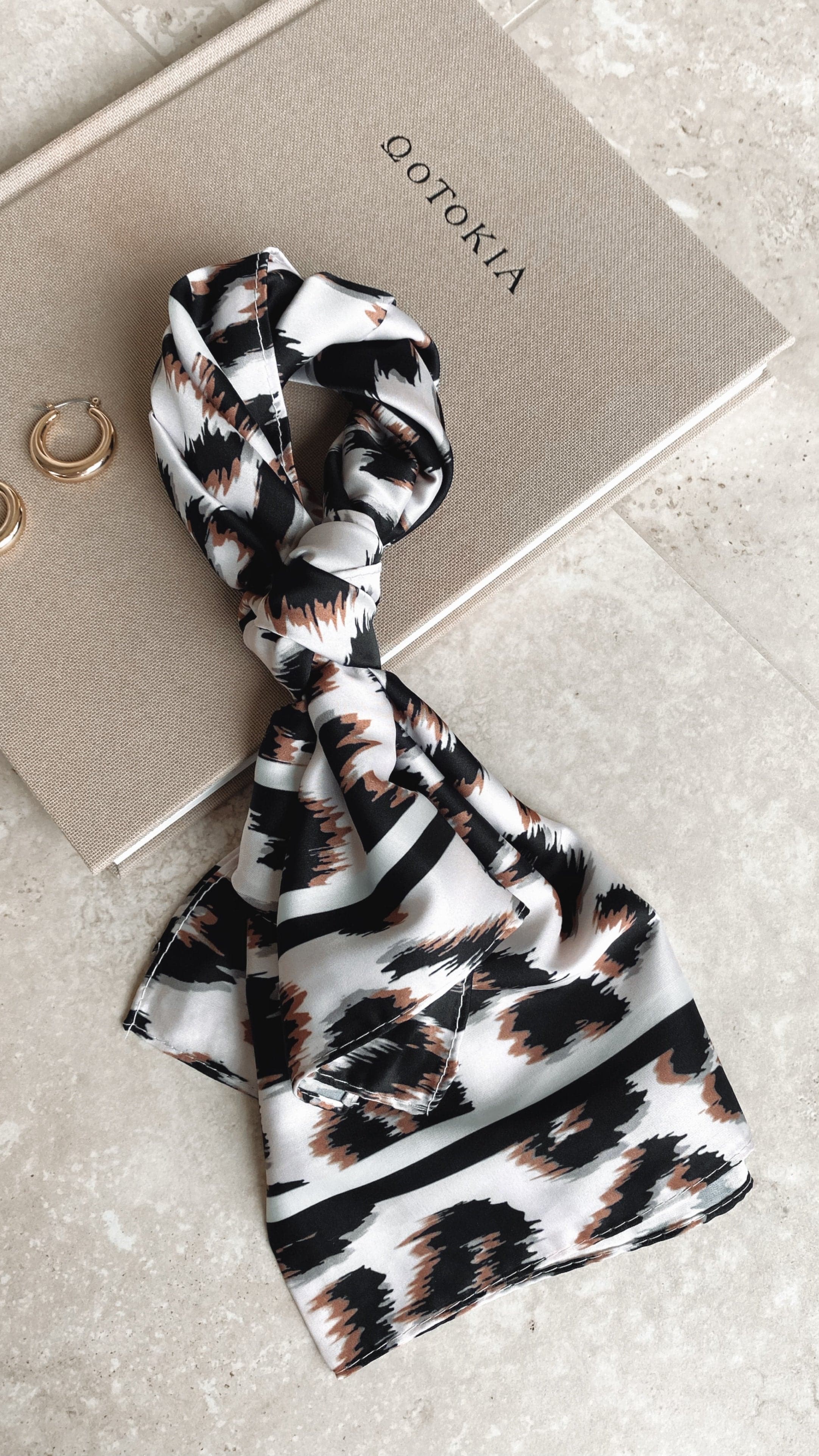 Run To Paradise Headscarf - Leopard-Sunshines Bliss