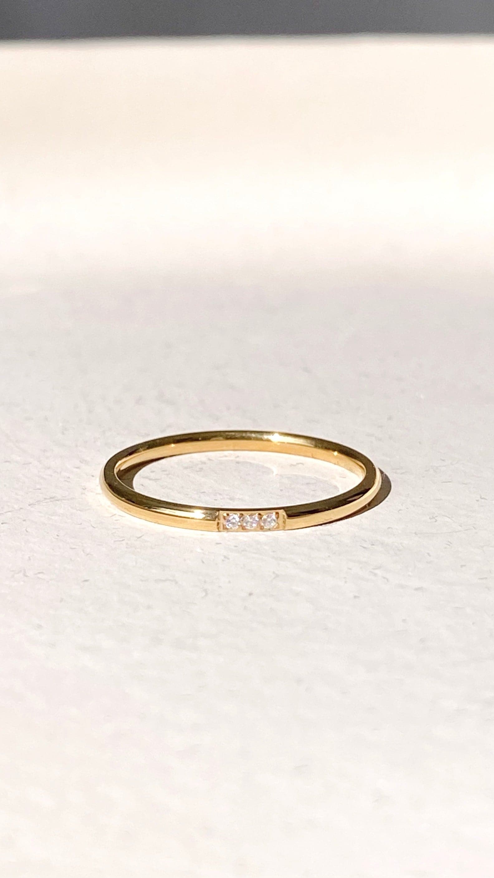 Minimal Ring - Gold-Sunshines Bliss