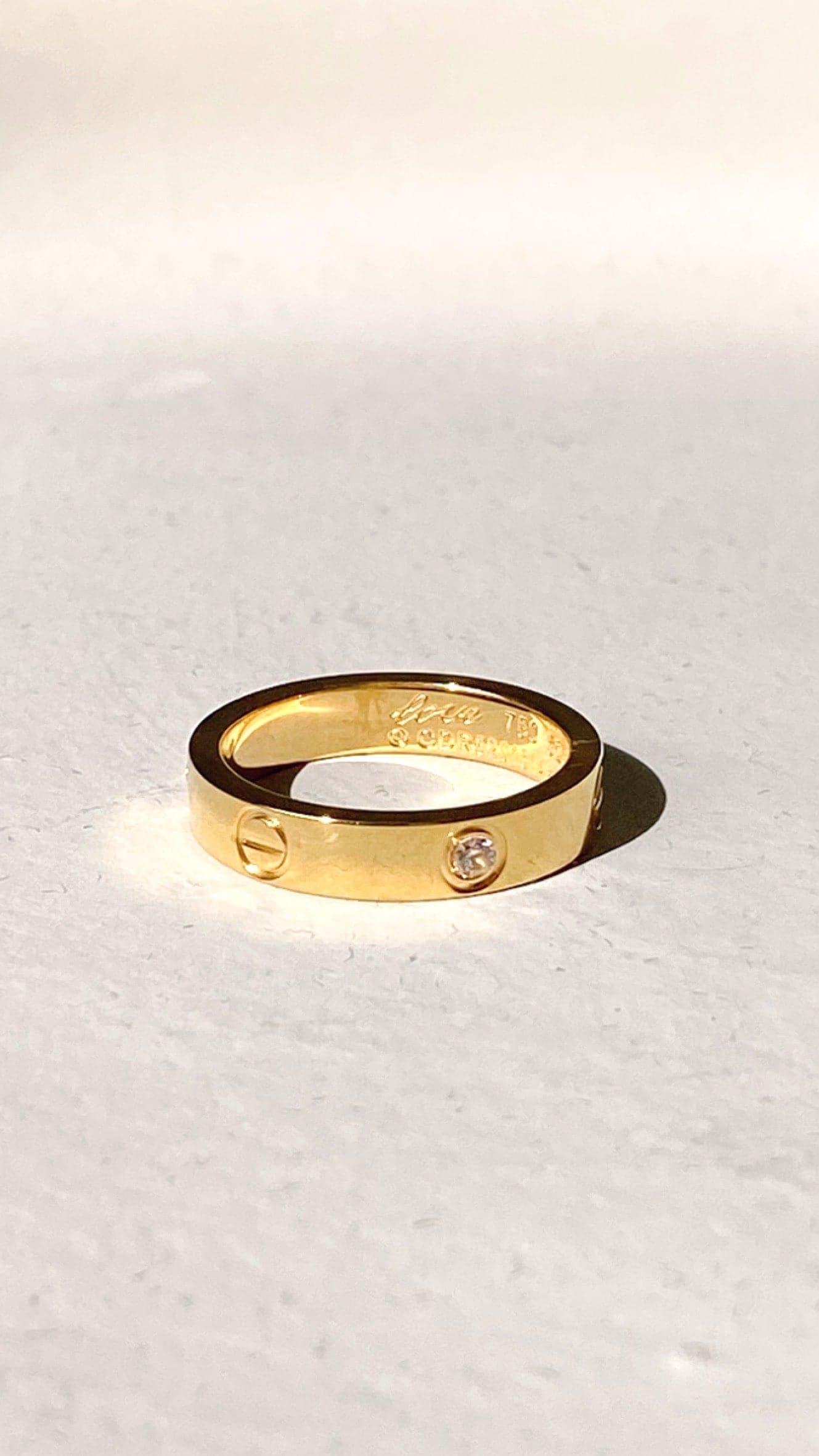 Essential Band Ring - Gold-Sunshines Bliss