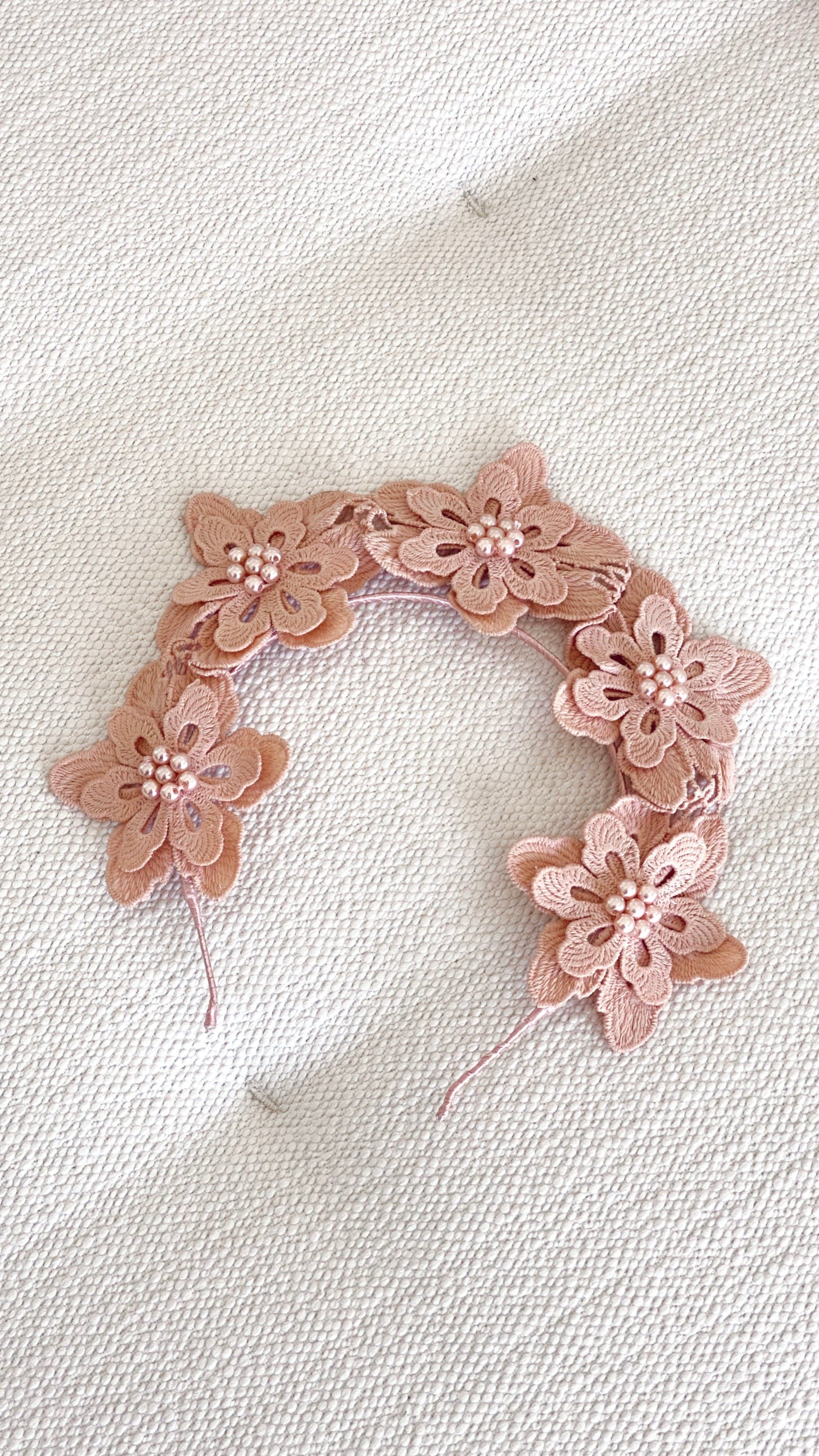 Sonya Headpiece - Pink-Sunshines Bliss