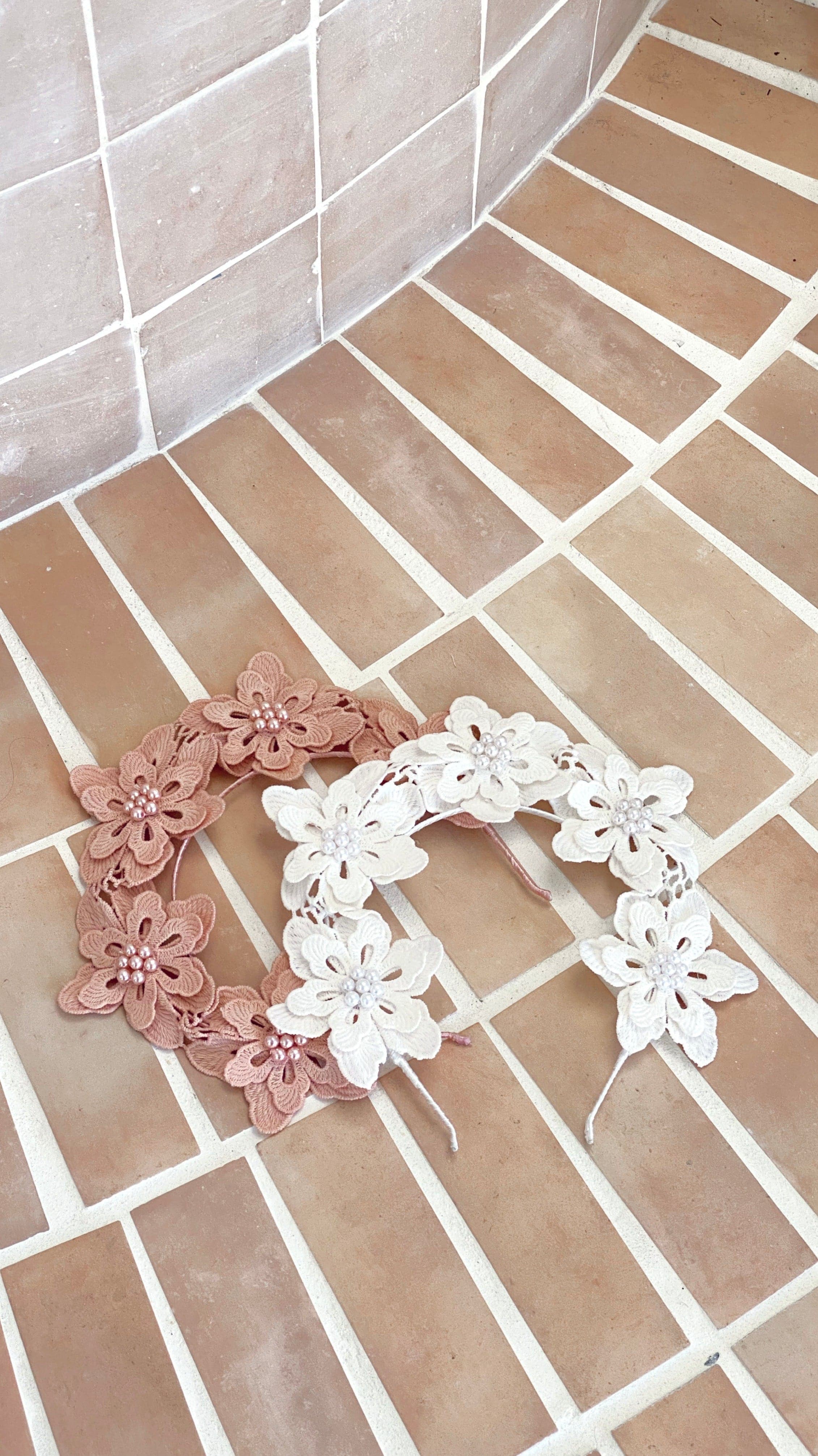 Sonya Headpiece - Pink-Sunshines Bliss