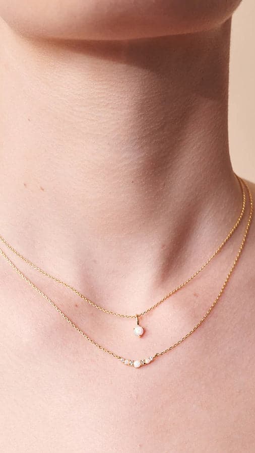 Aisling Necklace - Gold-Sunshines Bliss