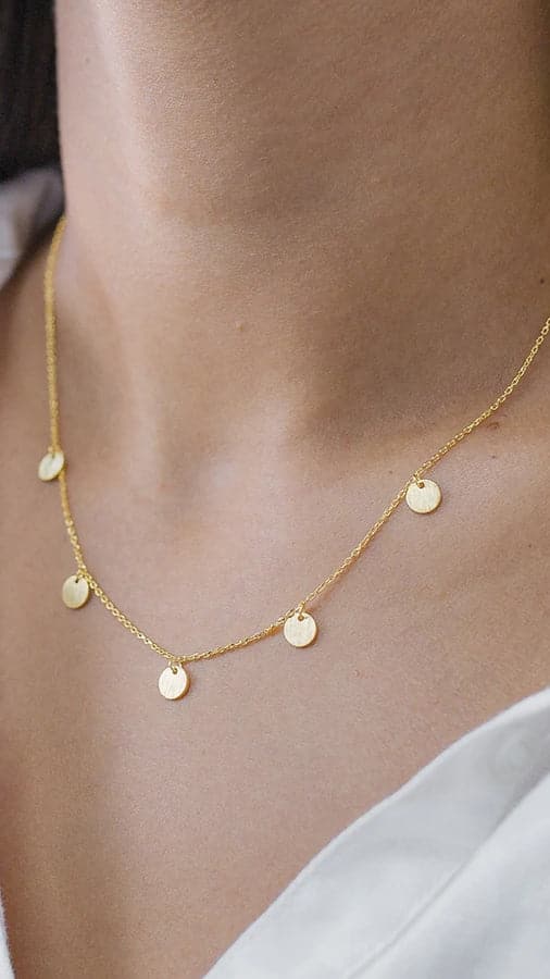 Charlotte Necklace - Gold-Sunshines Bliss