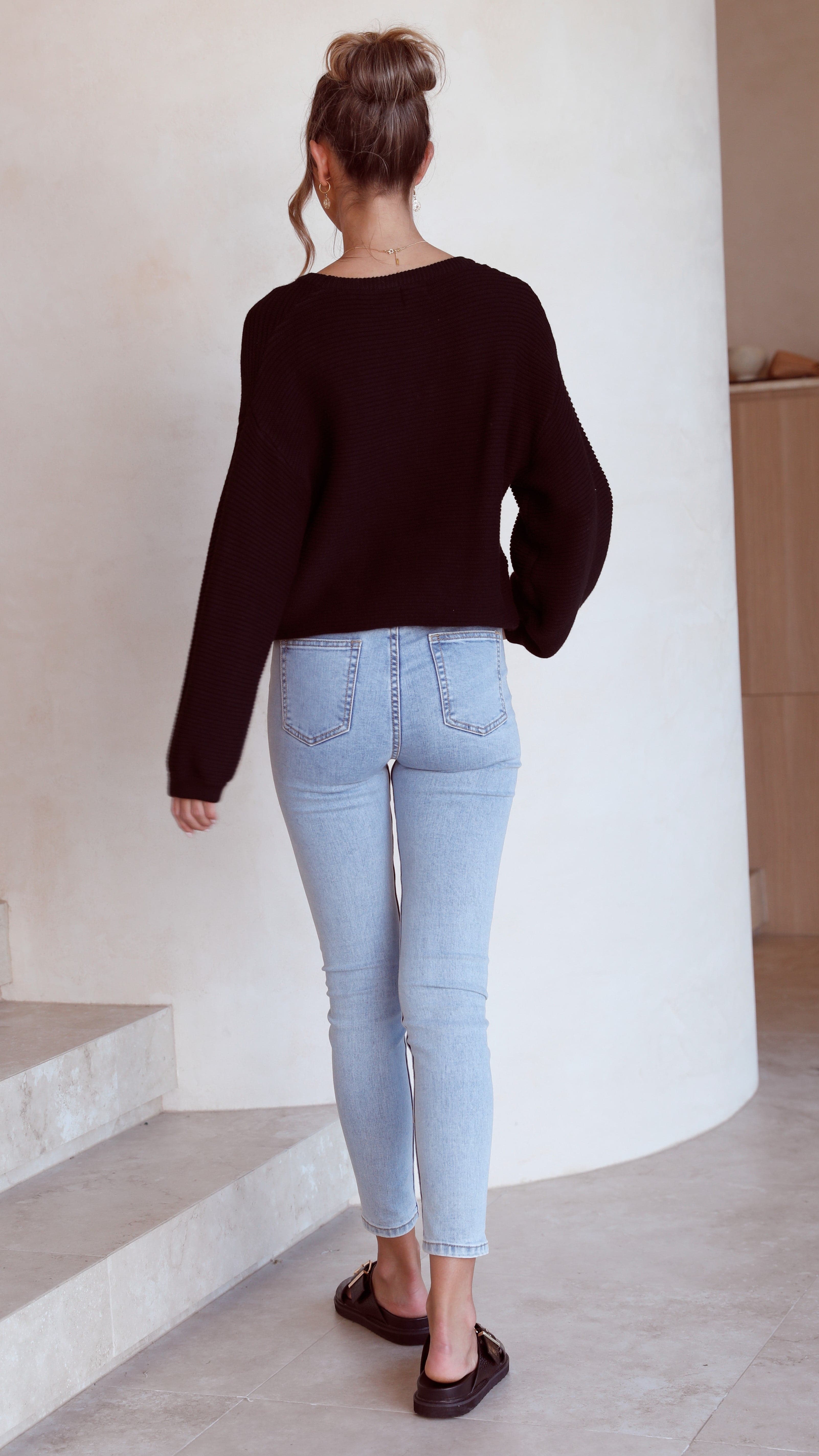 Carmel Knit - Black-Sunshines Bliss