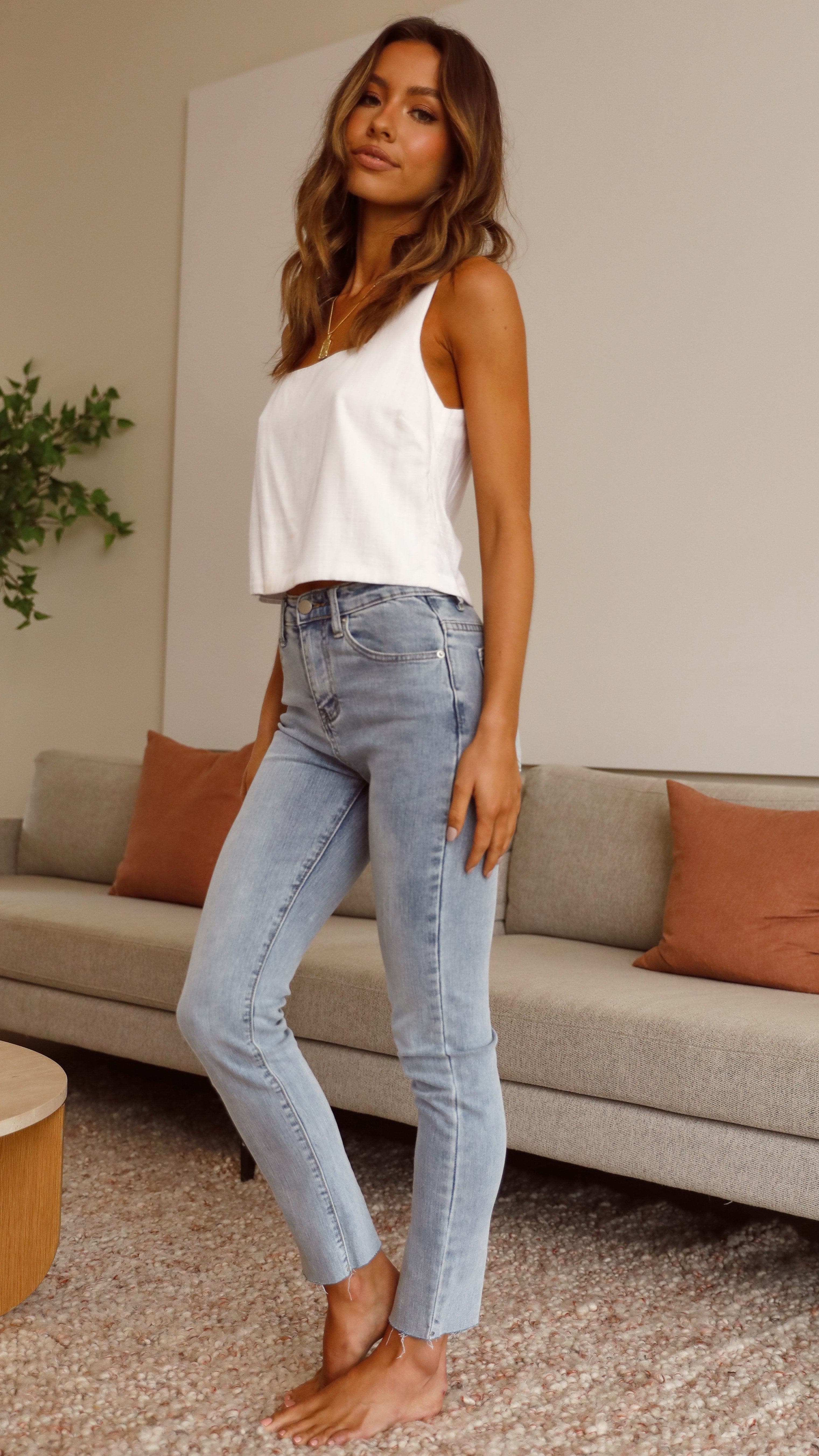 Tyler Jeans - Light Denim-Sunshines Bliss